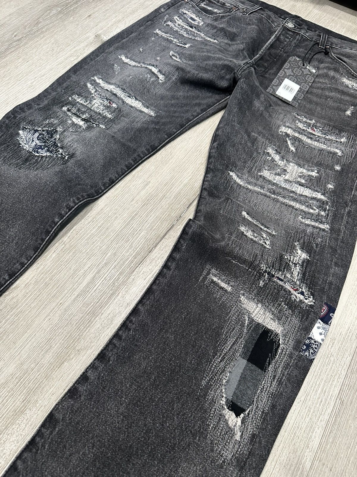 CLOT × Levi's CLOT X Levi’s 501 UNIONRAIL BLACK DENIM SIZE 36 Size US 36 / EU 52 - 7 Thumbnail