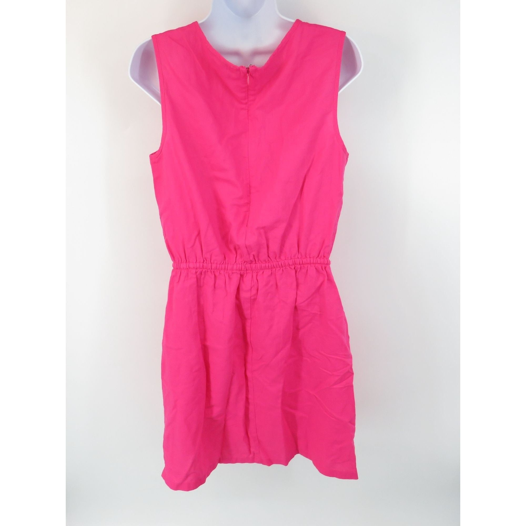 Other Pink Sleeveless V-Neck Drawstring Waist Womens Romper Small Size S / US 4 / IT 40 - 3 Thumbnail