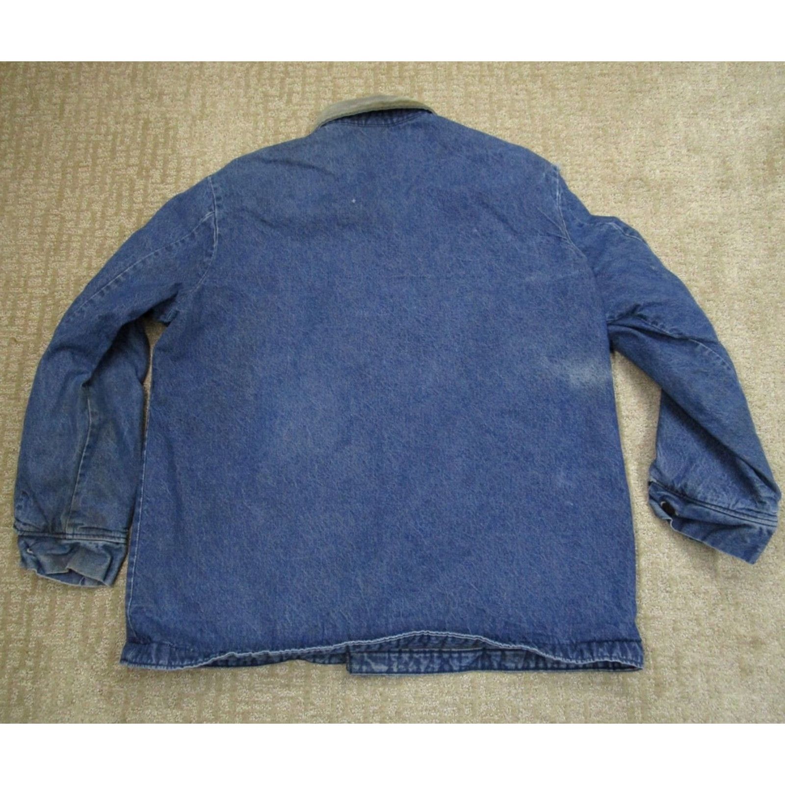 Denime VINTAGE Big Ben Denim Jacket Men XL Blue Chore Barn Coat 90s USA Jacket Size US XL / EU 56 / 4 - 6 Thumbnail