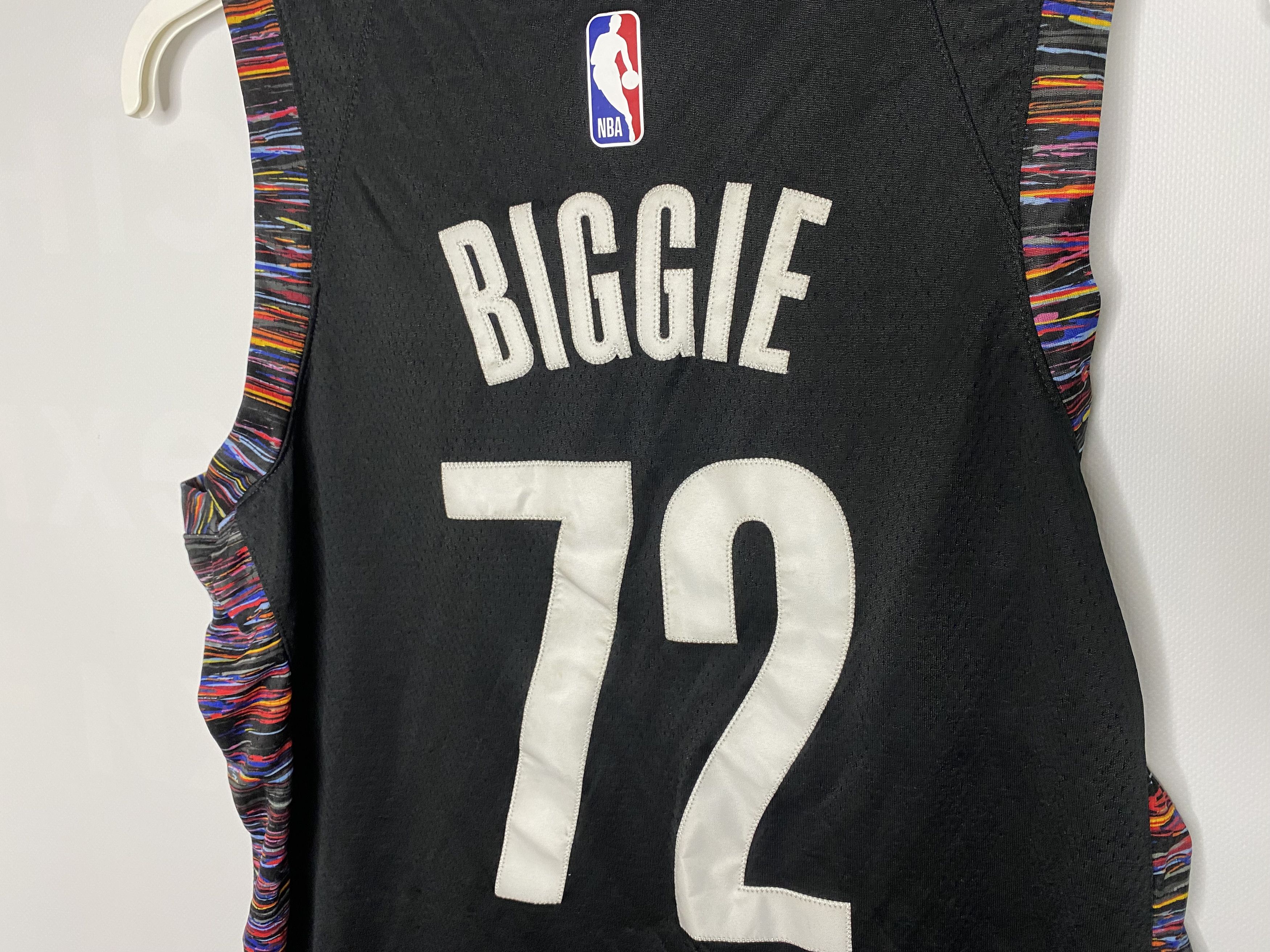 NBA × Nike BROOKLYN NETS BASKETBALL BIGGIE CITY EDITION NBA JERSEY Size US S / EU 44-46 / 1 - 3 Thumbnail