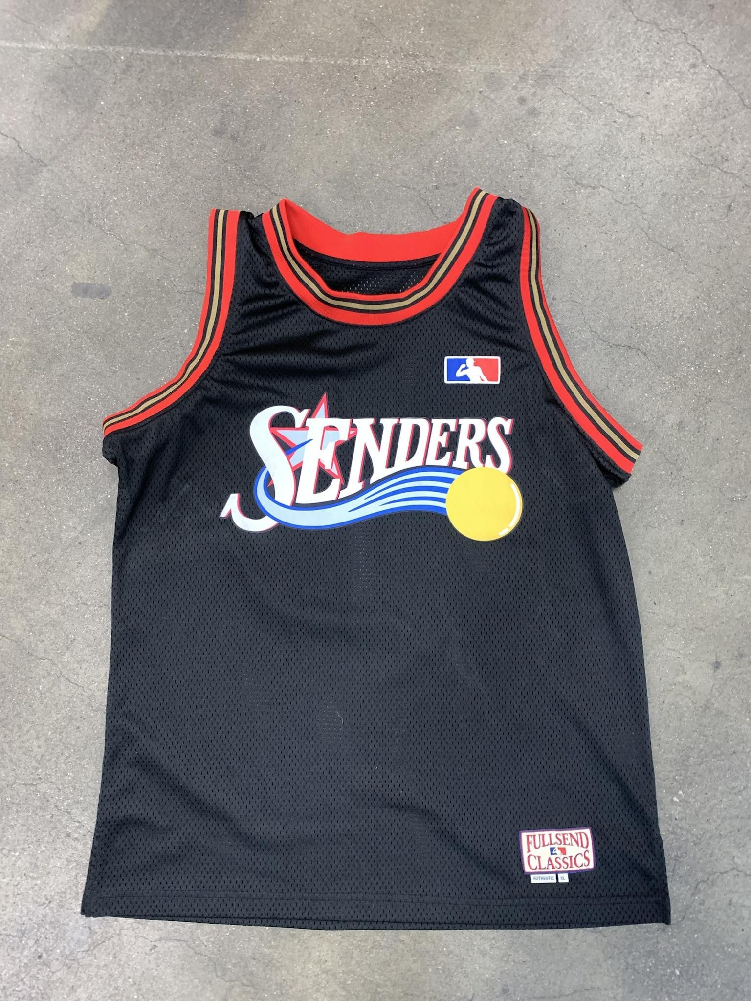 Full send senders popular basketball jersey