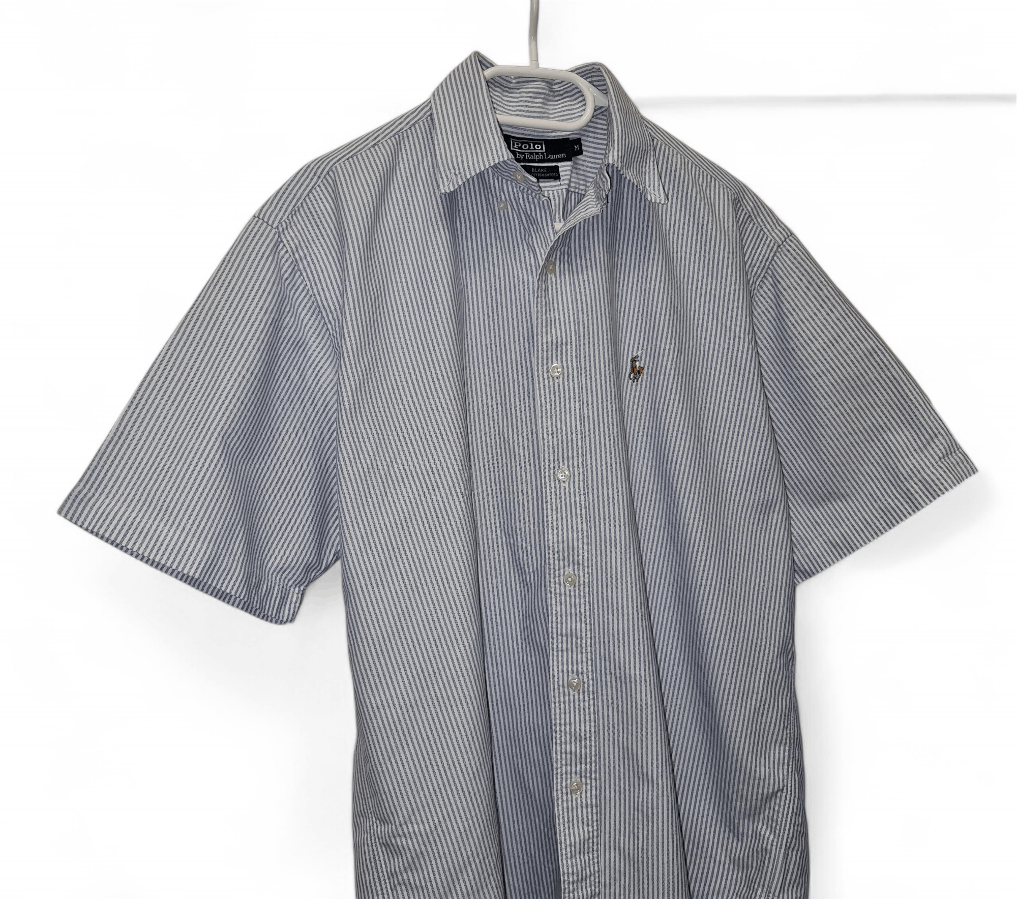 Polo Ralph Lauren Vintage Polo by Ralph Lauren Striped Shirt Cotton Old Money Size US M / EU 48-50 / 2 - 2 Thumbnail