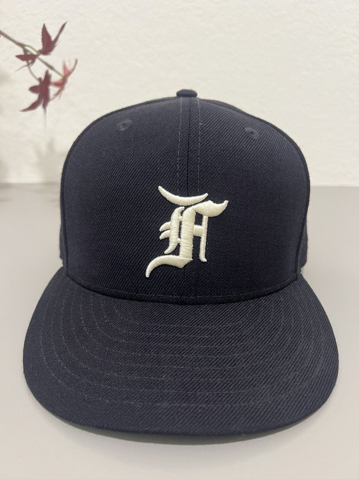 Fear of God (7 1/8) Royal Blue FOG New Era Essentials Fitted Hat