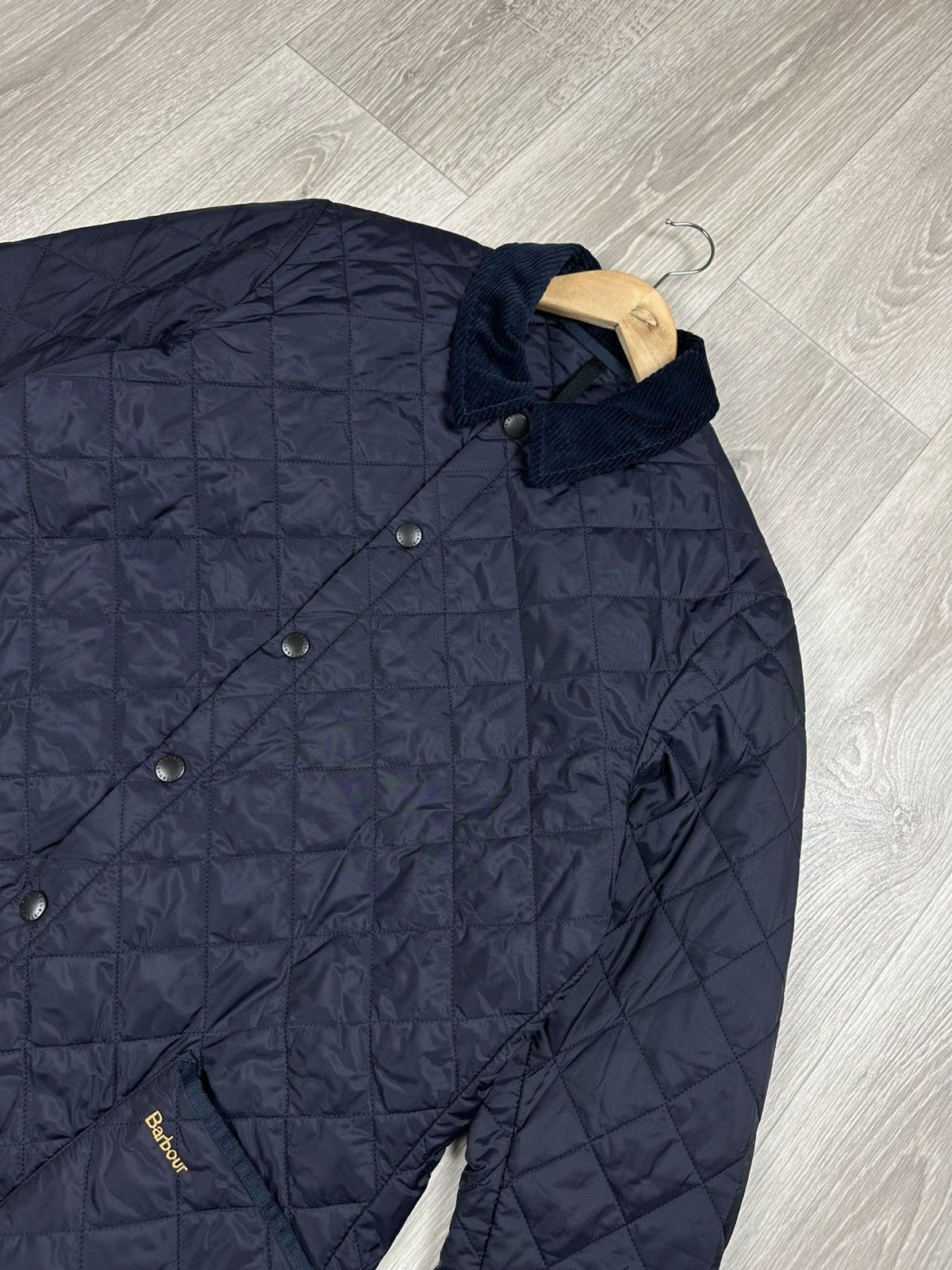 Barbour Barbour Heritage Liddesdale Quilted Blue Jacket Size M Size US M / EU 48-50 / 2 - 2 Thumbnail