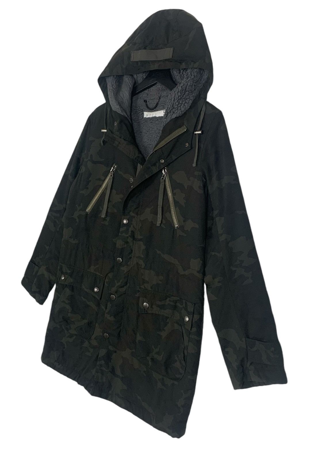 Japanese Brand The 5 Japanese Brand Streetwear Outdoor Camo Jacket Parka Size S / US 4 / IT 40 - 7 Thumbnail