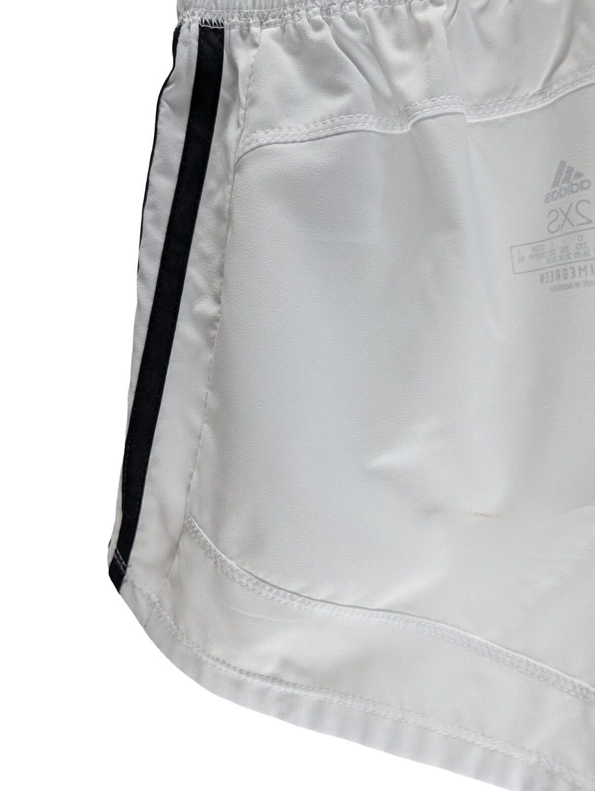 Adidas Adidas White Athletic Running Shorts (2XS) Size 25" / US 0 / IT 36 - 2 Thumbnail