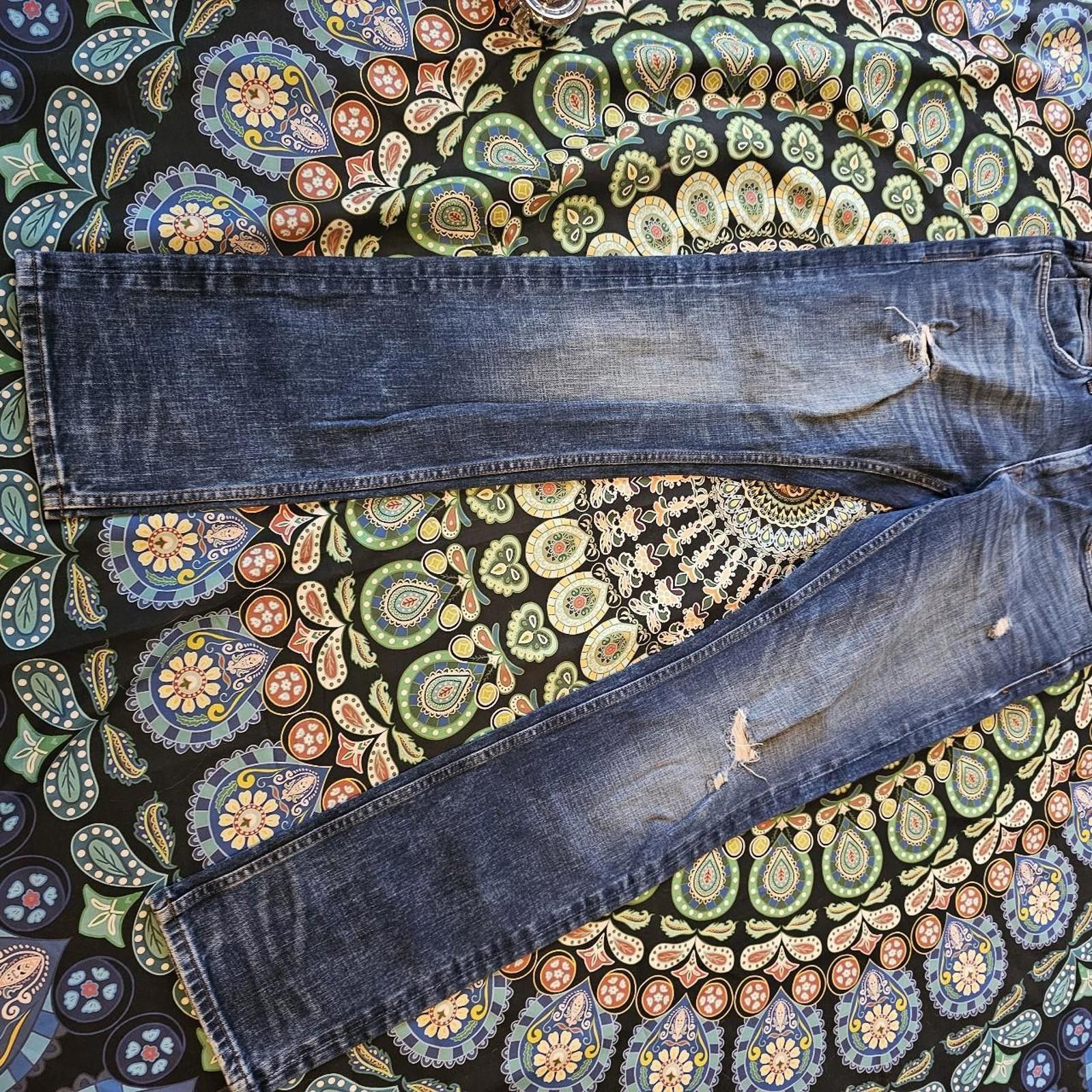 Hudson Hudson Men's Blue Jeans Size US 31 - 2 Thumbnail