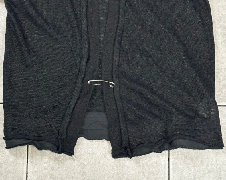 Y's Y's 05ss black short sleeve jacket Size US L / EU 52-54 / 3 - 3 Thumbnail