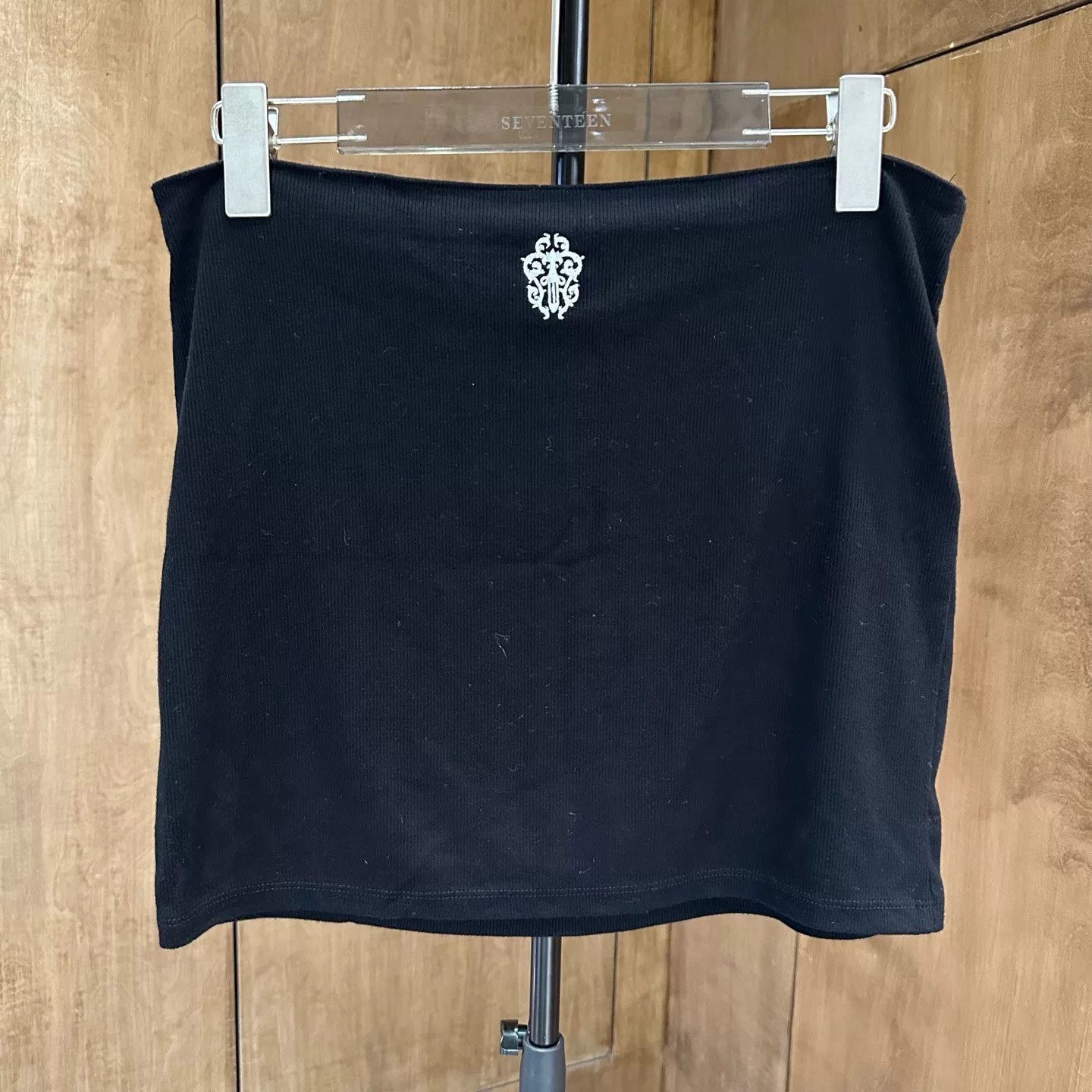 Chrome Hearts Chrome Hearts Embroidered Black Skirt M Women Size 28" / US 6 / IT 42 - 1 Thumbnail
