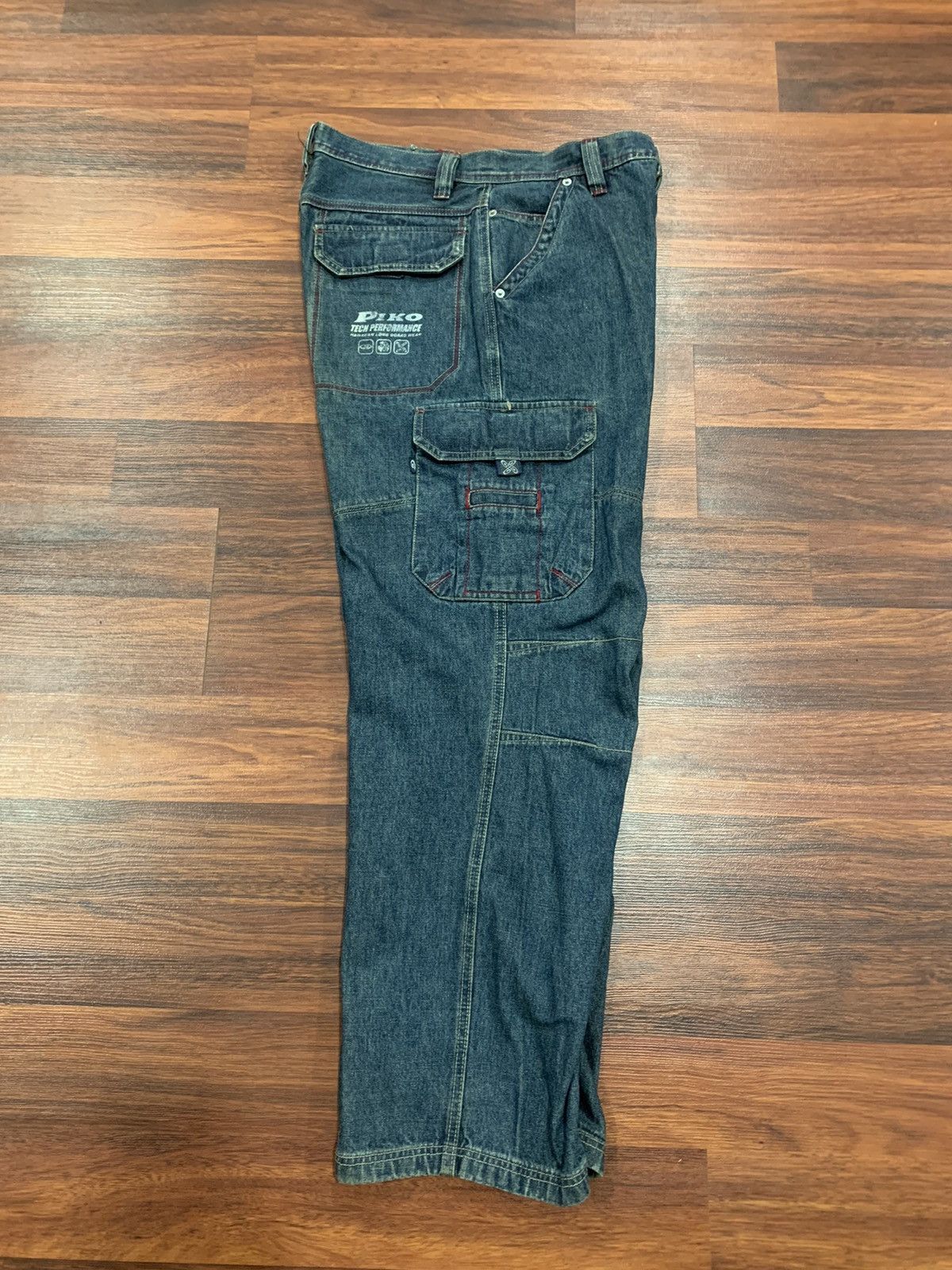 Other Piko Jeans Cargo Pants Size US 31 - 5 Thumbnail