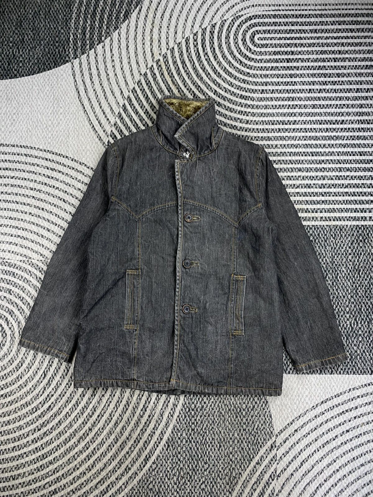 And A Vtg And A Sherpa Lined Dark Wash Jacket Size US M / EU 48-50 / 2 - 5 Thumbnail
