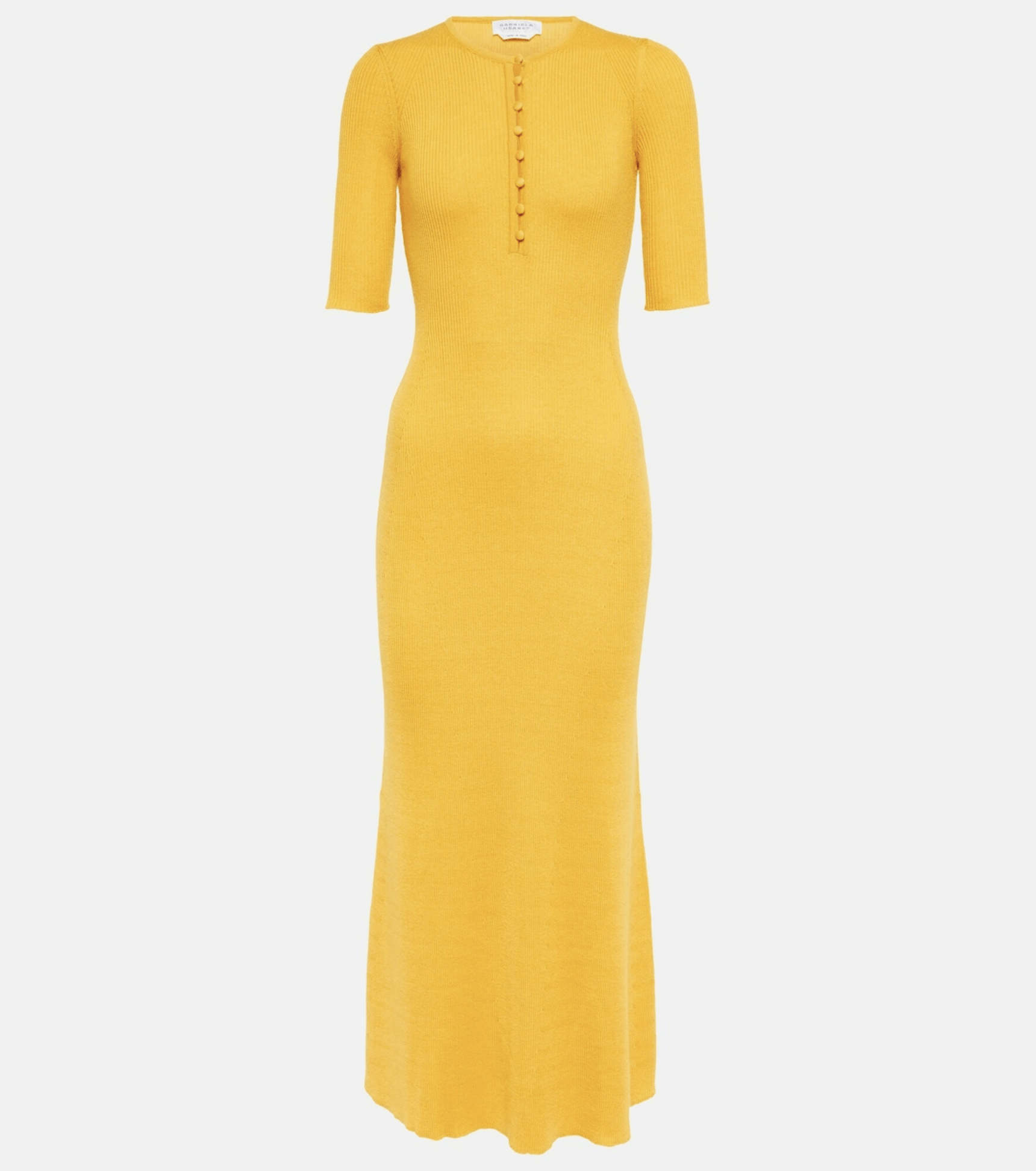 Gabriela Hearst Gabriela Hearst Johanna Ribbed-Knit Maxi Dress Size XS / US 0-2 / IT 36-38 - 2 Thumbnail