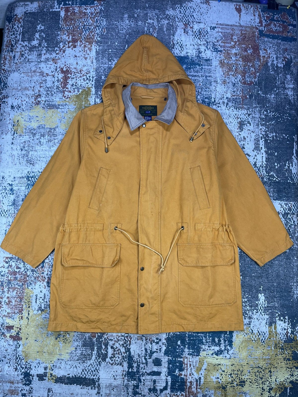Gap Vintage 90s GAP Utility Outdoor Parka Jackets Size US L / EU 52-54 / 3 - 1 Thumbnail