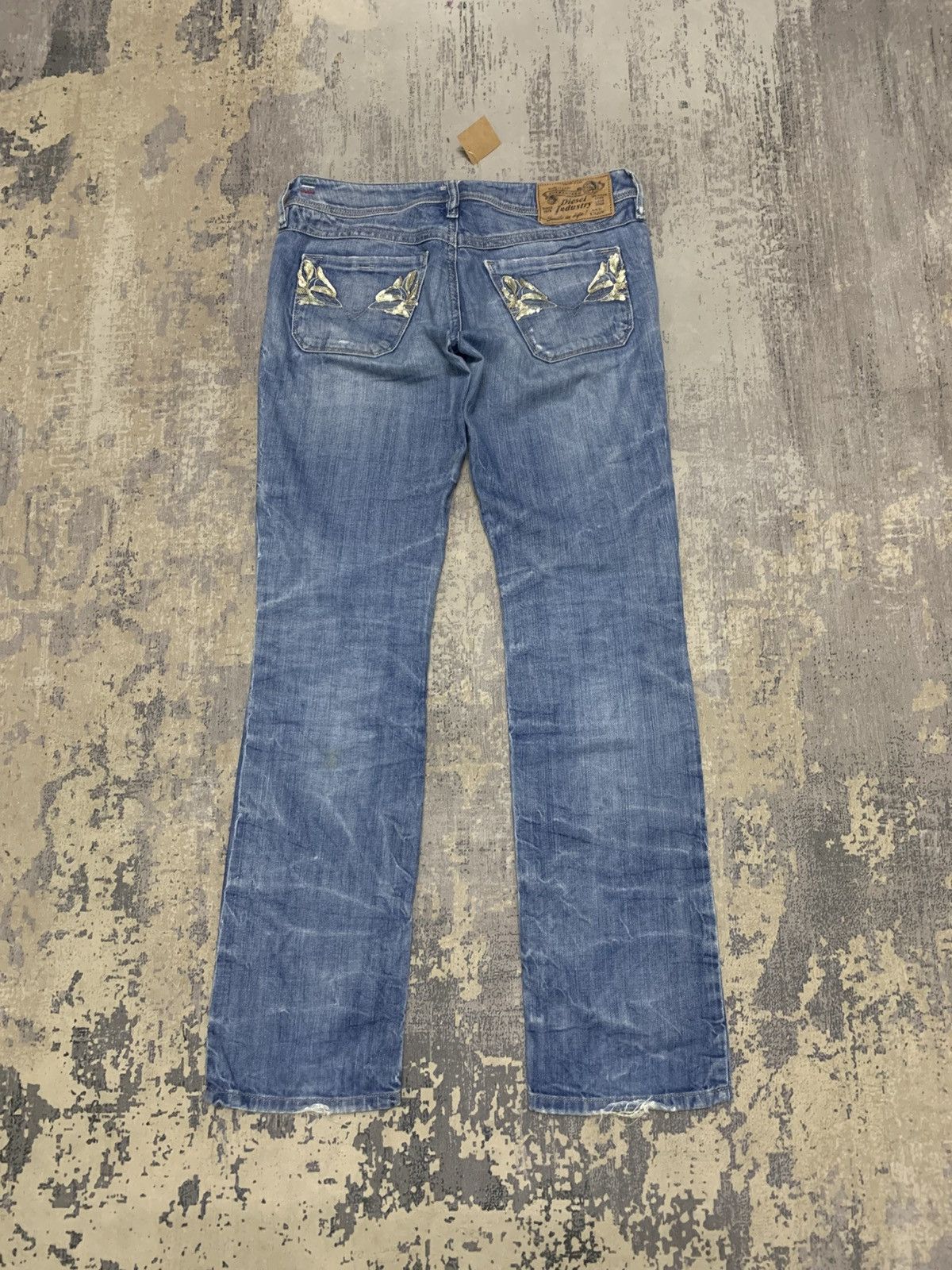 Diesel Vintage Flared Diesel Distressed Jeans Size US 30 / EU 46 - 7 Thumbnail