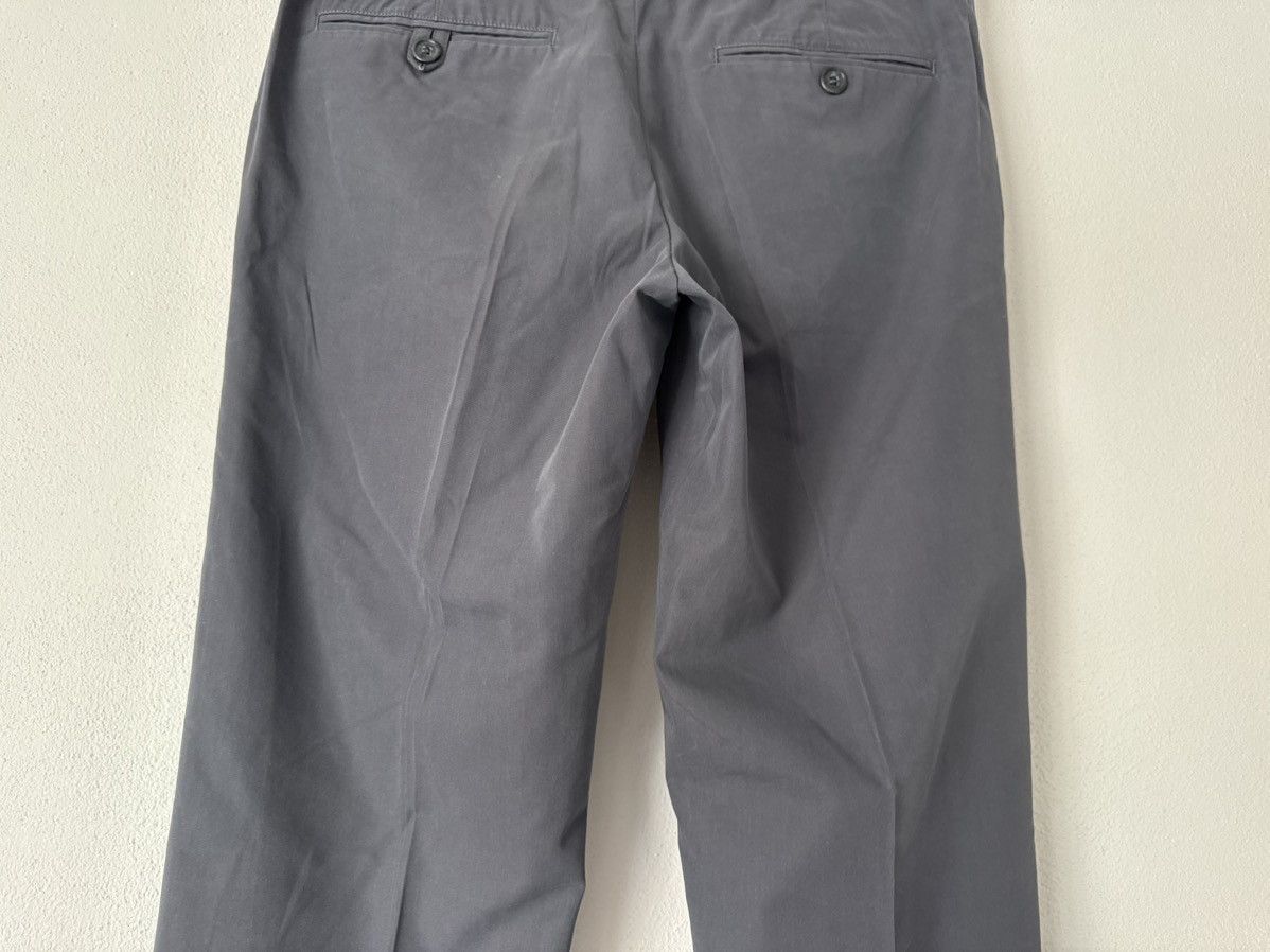 Prada Prada Tailored Cotton-Blend Trousers in Charcoal Grey Size US 34 / EU 50 - 7 Thumbnail