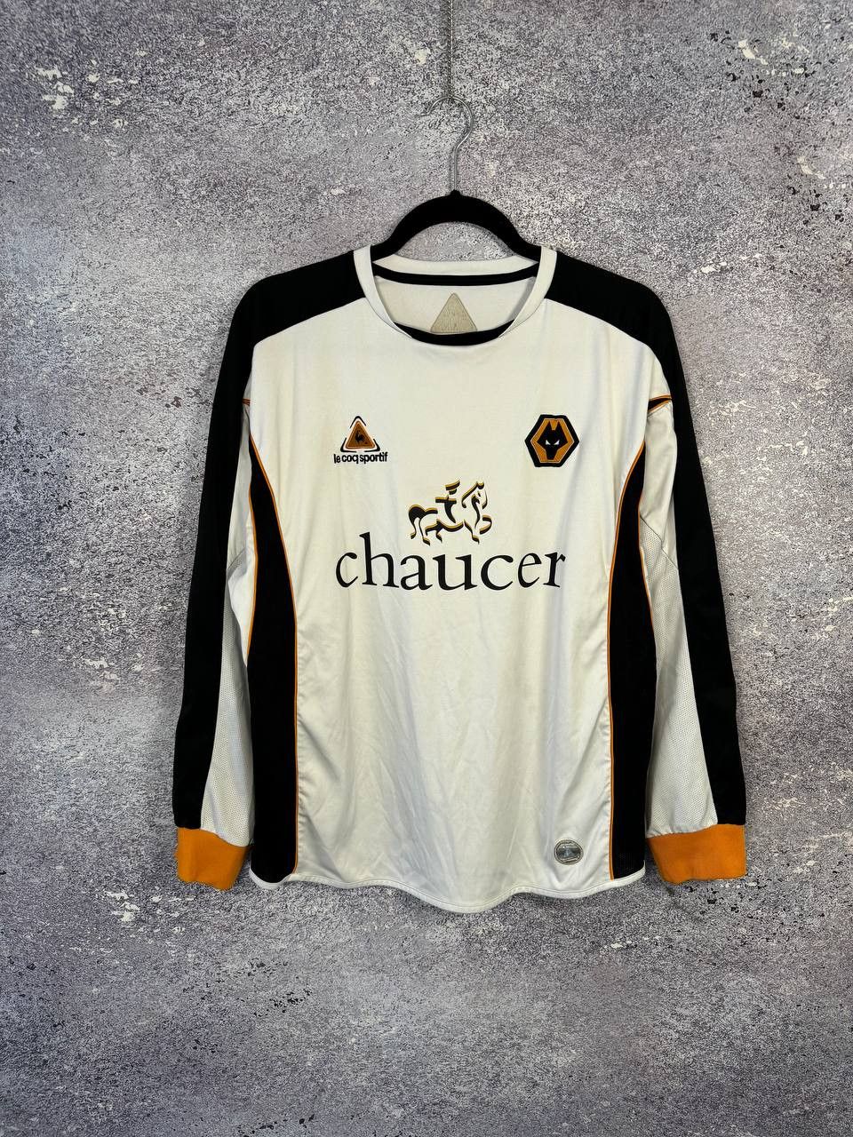 Le Coq Sportif × Vintage Vintage Wolverhampton 2006/07 LCS Soccer Jersey Small Size US S / EU 44-46 / 1 - 1 Thumbnail