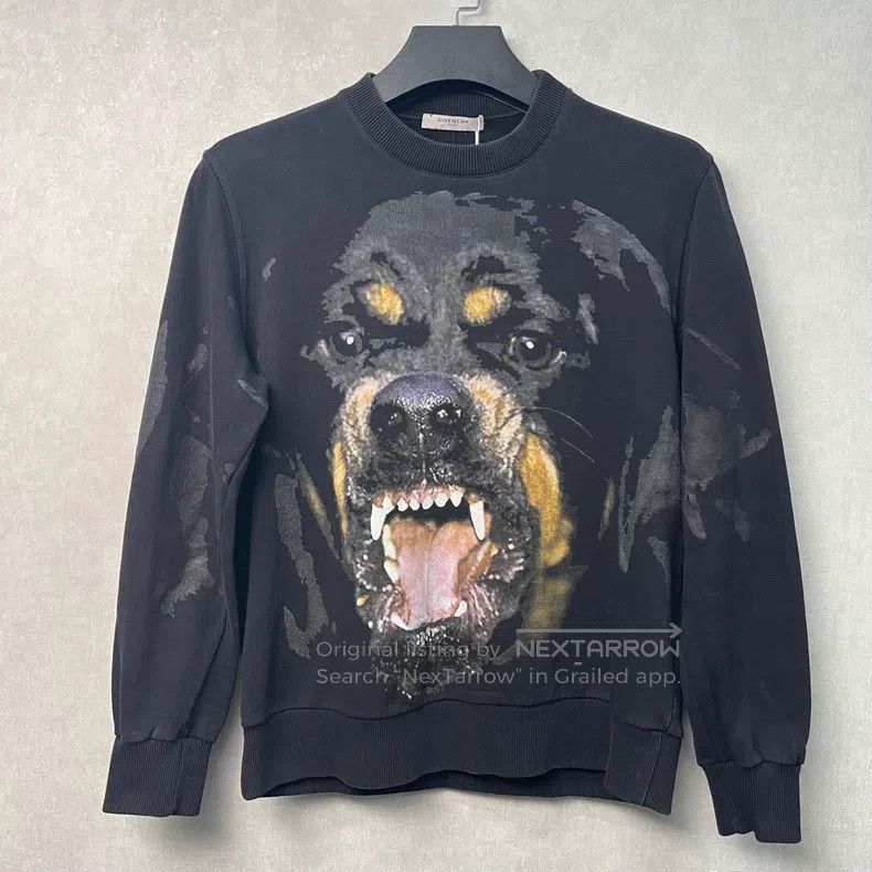 Givenchy Givenchy Black Dog Head Hoodie (Size XS) Size US XS / EU 42 / 0 - 1 Thumbnail