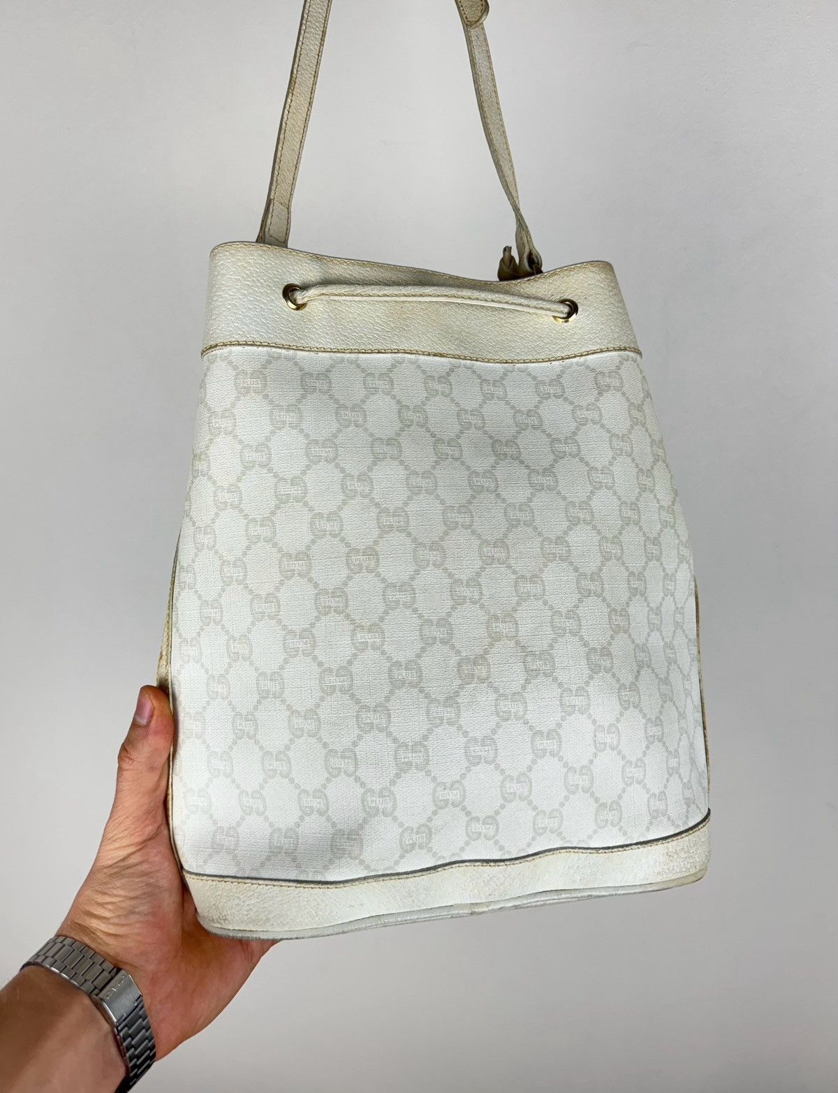 Leather × Paolo Gucci Leather shoulder bag Gucci Plus original rare luxury item Size ONE SIZE - 5 Thumbnail