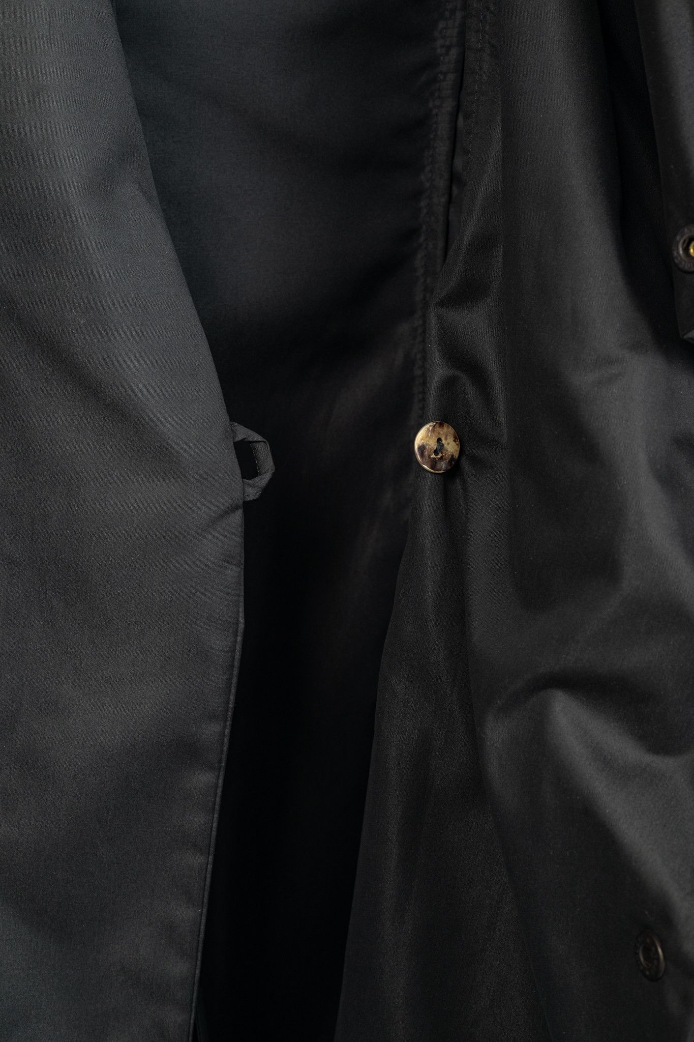 Sarah Pacini Sarah Pacini Black Asymmetrical Cowl-Neck Coat Size M / US 6-8 / IT 42-44 - 9 Thumbnail