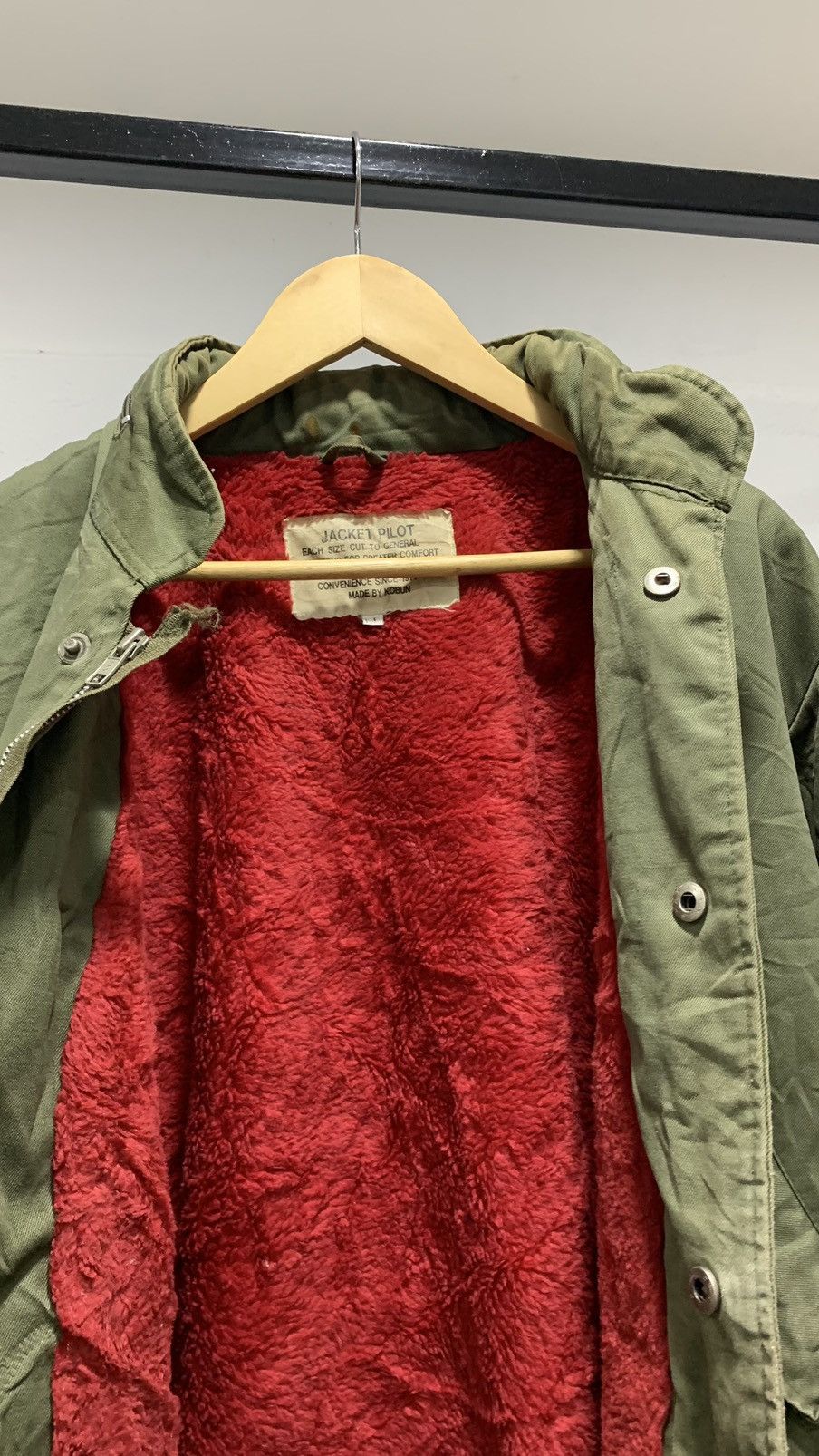 Vintage Vintage 60s Pilot Jacket Military Rare Size US L / EU 52-54 / 3 - 14 Thumbnail