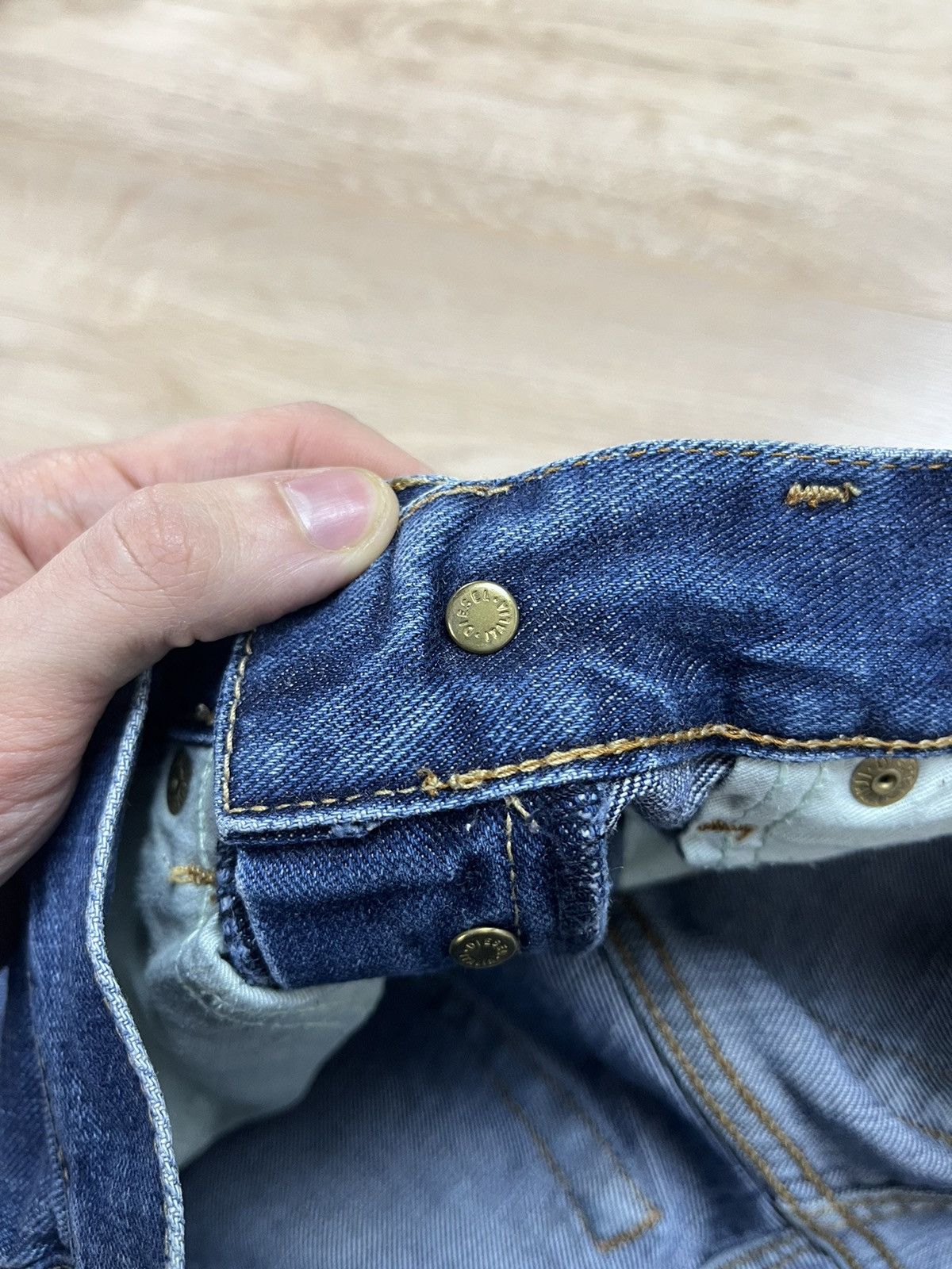 Diesel × Vintage Vintage Diesel Italy Jeans Pants Regular Fit 26 Size US 26 / EU 42 - 10 Thumbnail