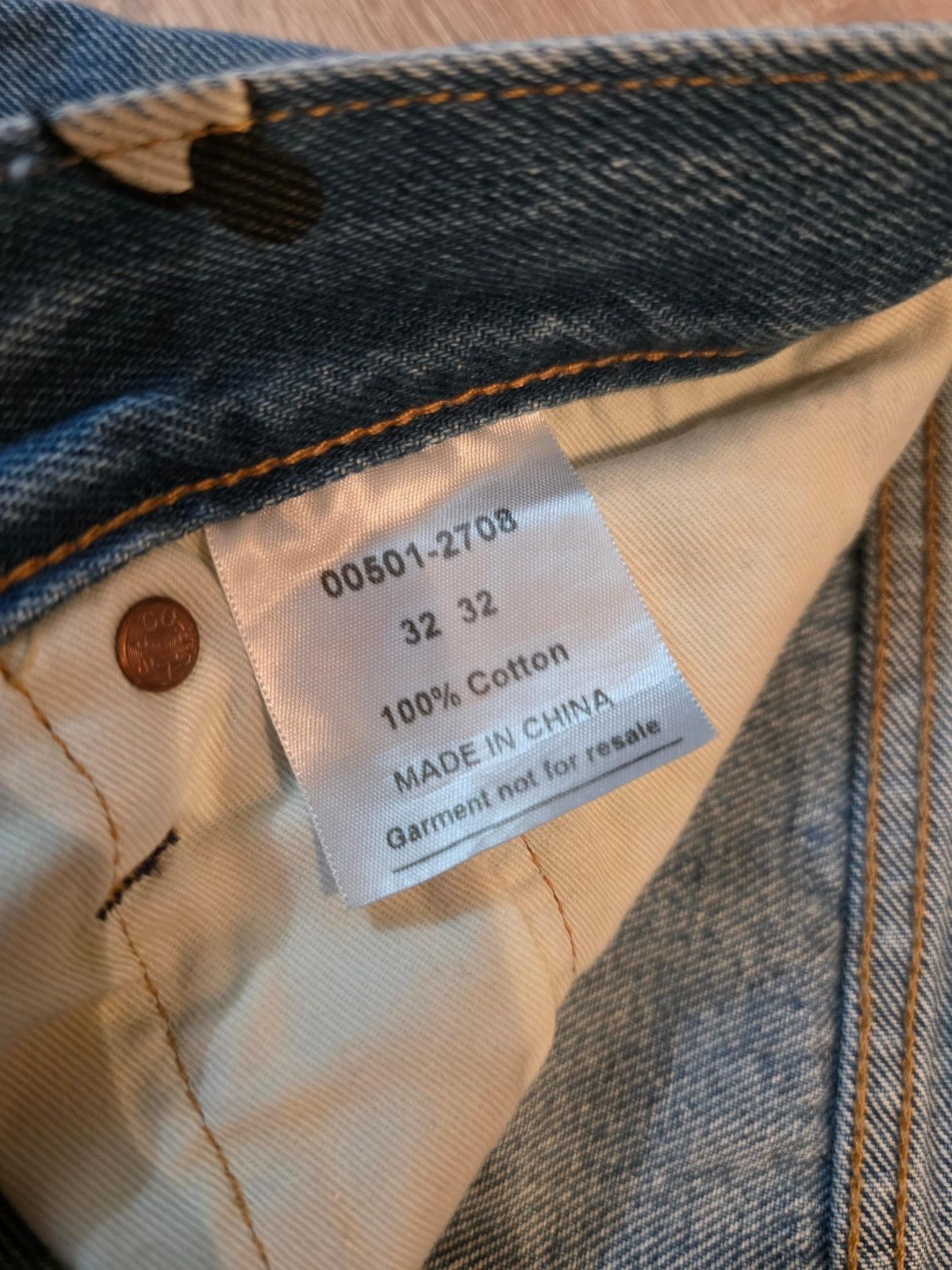 Levi's Levi’s x Mickey Mouse 501 Jeans Size 32" / US 10 / IT 46 - 4 Thumbnail