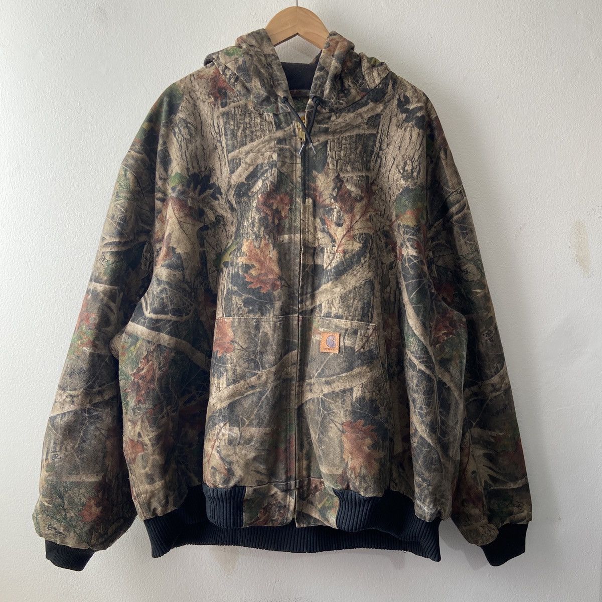 Image of Camo Carhartt Active Jacket Realtree Carhartt Jacket, Men's (Size 2XL)