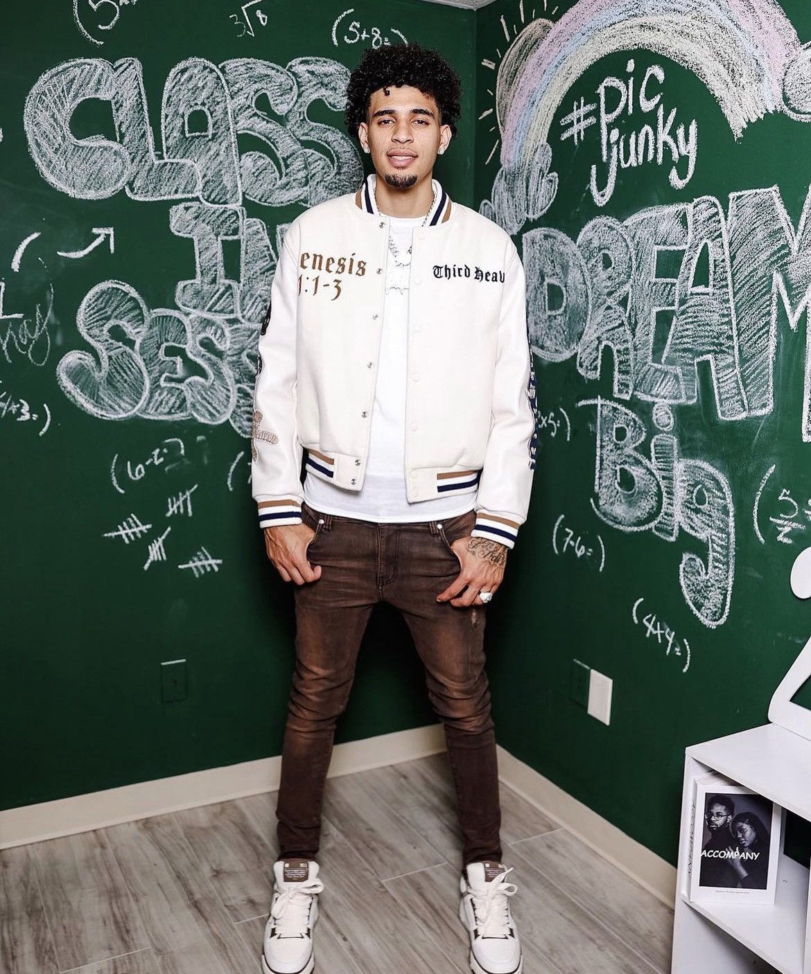 Japanese Brand Third Heaven Varsity Jacket Size US M / EU 48-50 / 2 - 1 Thumbnail