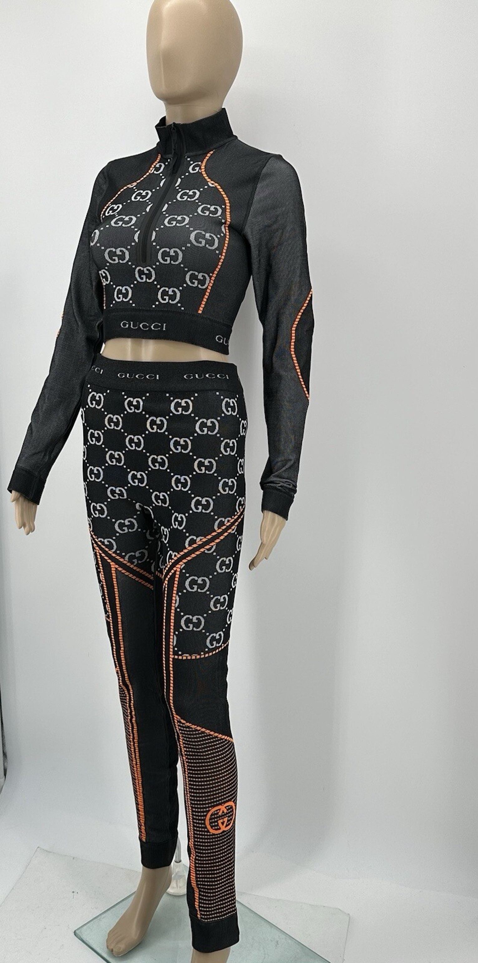 Gucci New Gucci Yoga Gym Fitness Shirt Size-M Size M / US 6-8 / IT 42-44 - 9 Thumbnail