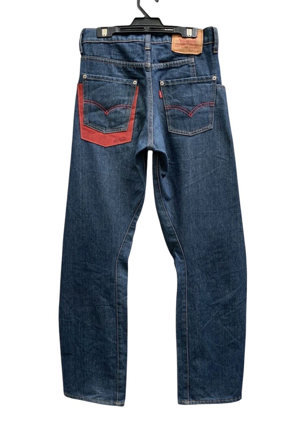 Coca Cola × Levi's Rare Levis x Coca-Cola Collabration Denim Pants Size US 28 / EU 44 - 1 Thumbnail