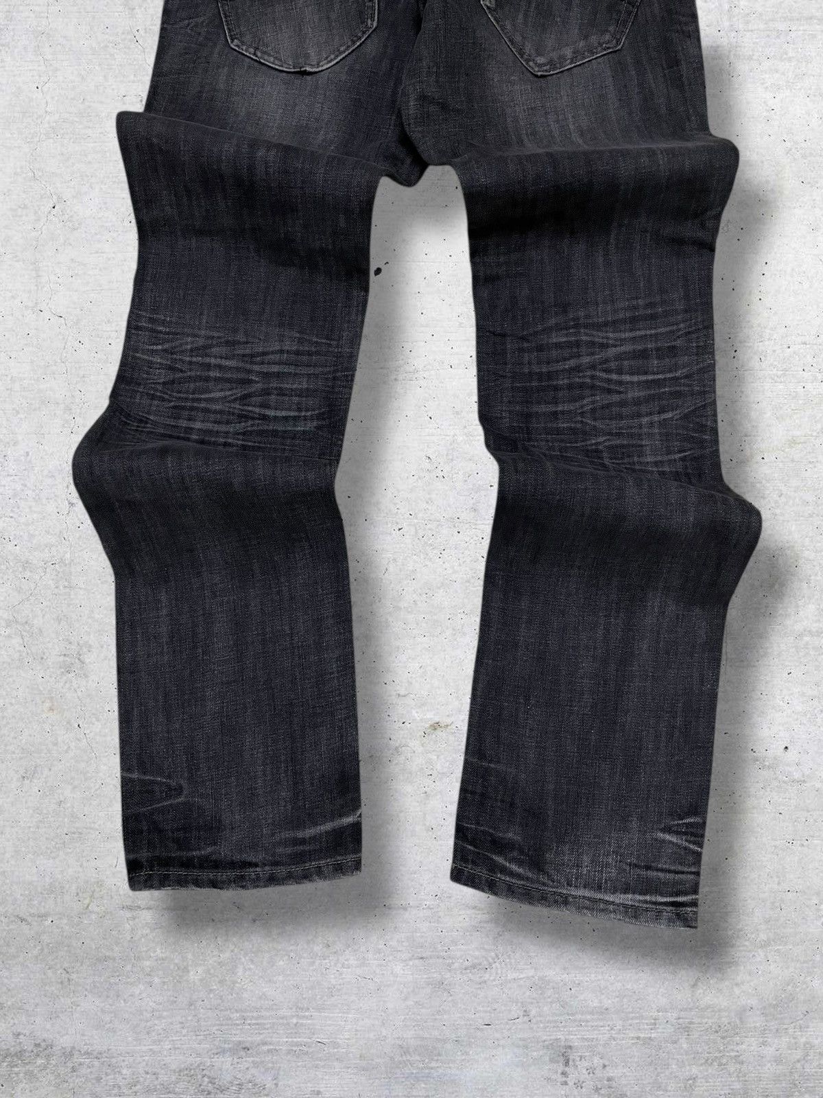semanticdesign VINTAGE RATTLE TRAP OG JAPAN DESIGNER RIPPED ROCKSTAR DENIM Size US 29 - 14 Thumbnail