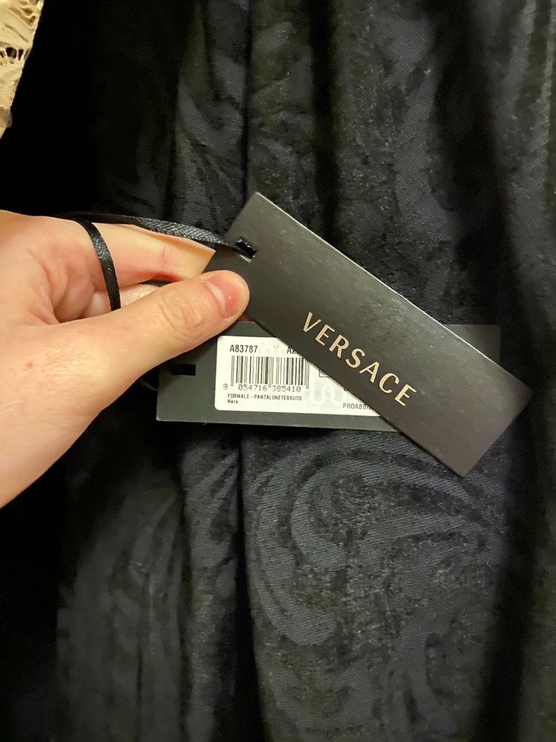 Versace Versace Velvet jacquard jacket coat Size US L / EU 52-54 / 3 - 8 Thumbnail