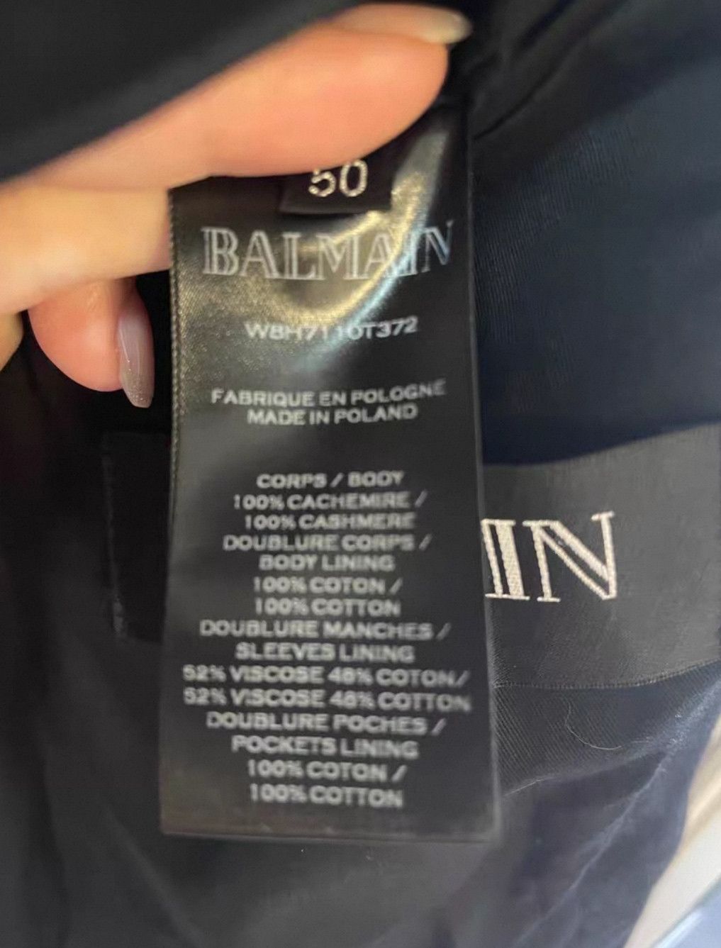 Balmain Balmain Casual Fashion Fit Blazer -2507 Size US M / EU 48-50 / 2 - 9 Thumbnail