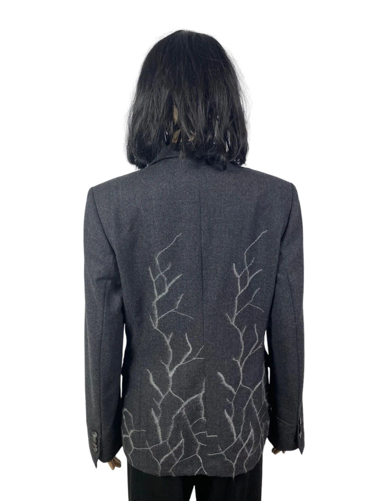 Laurel Laurel Vintage Printed Blazer Wool size DE38 Size S / US 4 / IT 40 - 4 Thumbnail