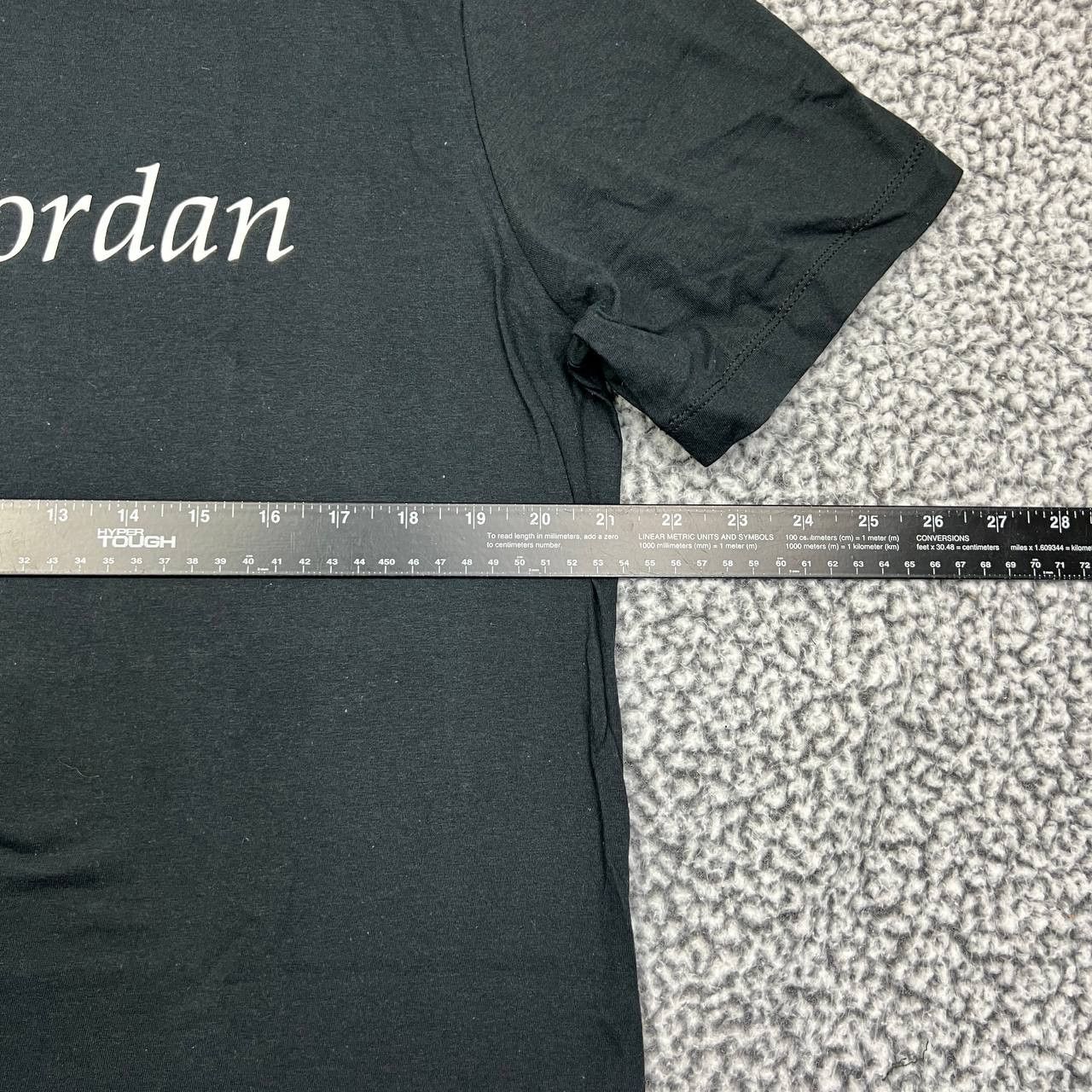 Jordan Brand Air Jordan Shirt Men Large Black Jumpman Short Sleeve New L Size US L / EU 52-54 / 3 - 3 Thumbnail