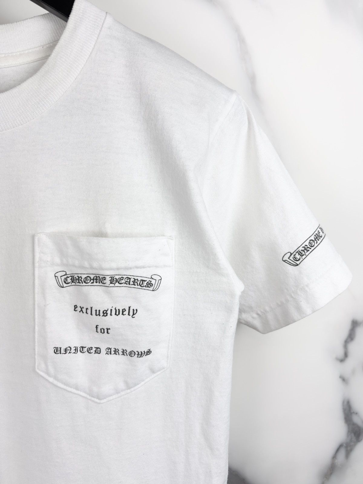 Chrome Hearts Chrome Hearts Vintage United Arrows Dagger Pocket Tshirt Size US S / EU 44-46 / 1 - 3 Thumbnail