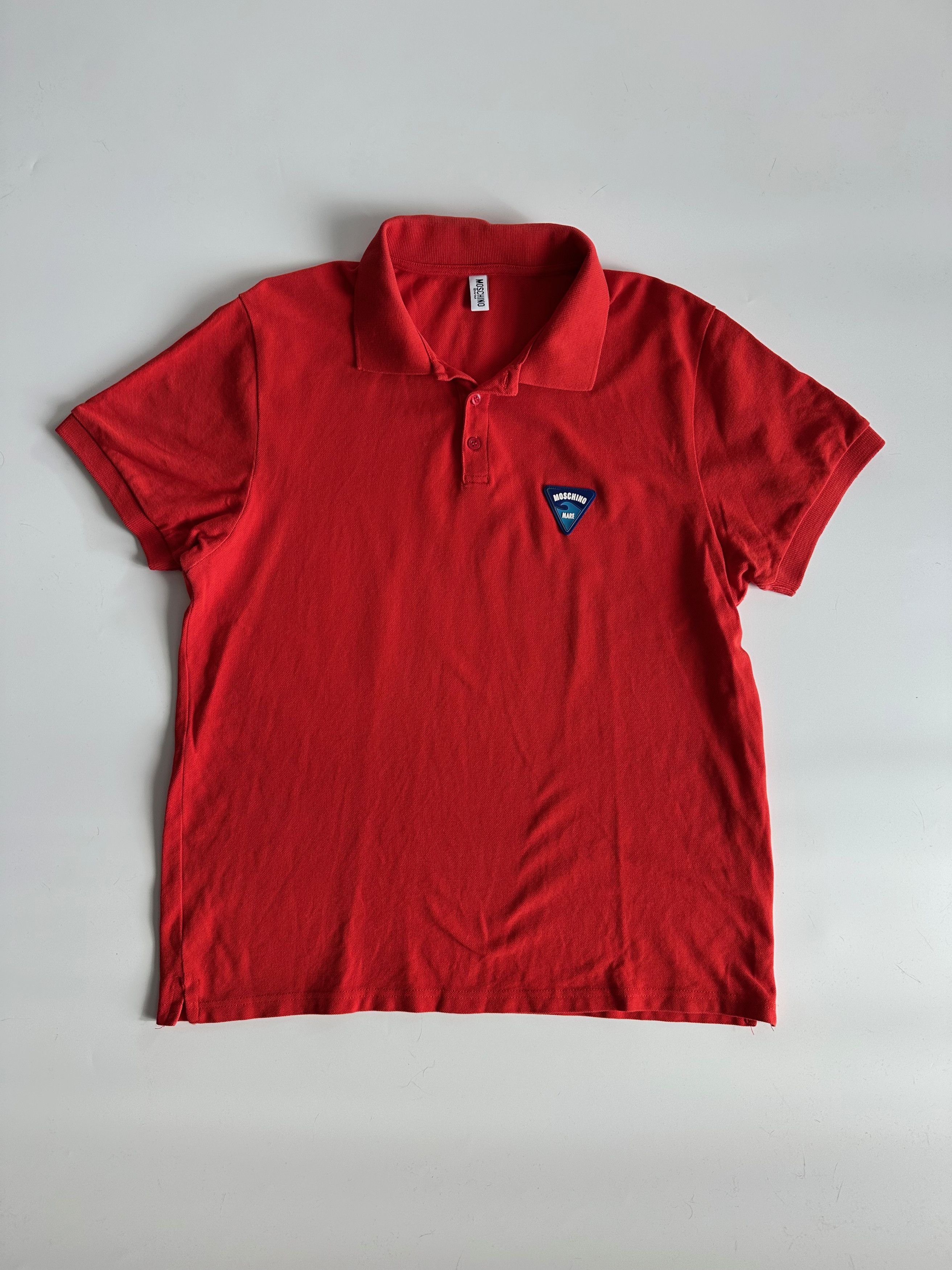 Moschino Moschino Mare Coral Polo Shirt Short Sleeve XL Size US XL / EU 56 / 4 - 1 Thumbnail