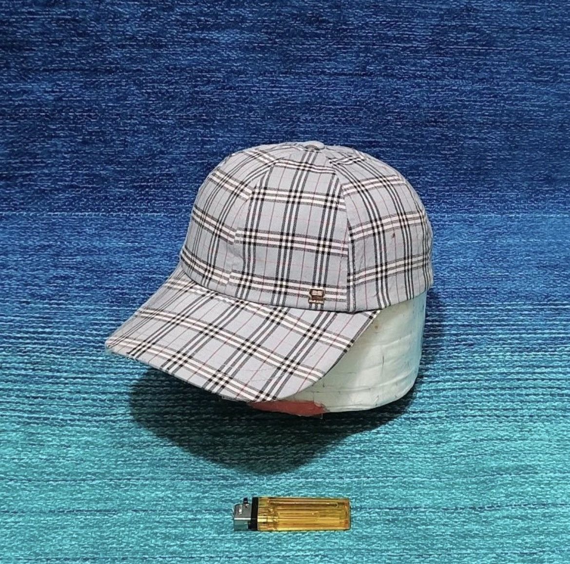 Balenciaga × Vintage Vintage Balenciaga Golf Hats/Cap Plaid Tartan Like Burberrys Size ONE SIZE - 2 Thumbnail