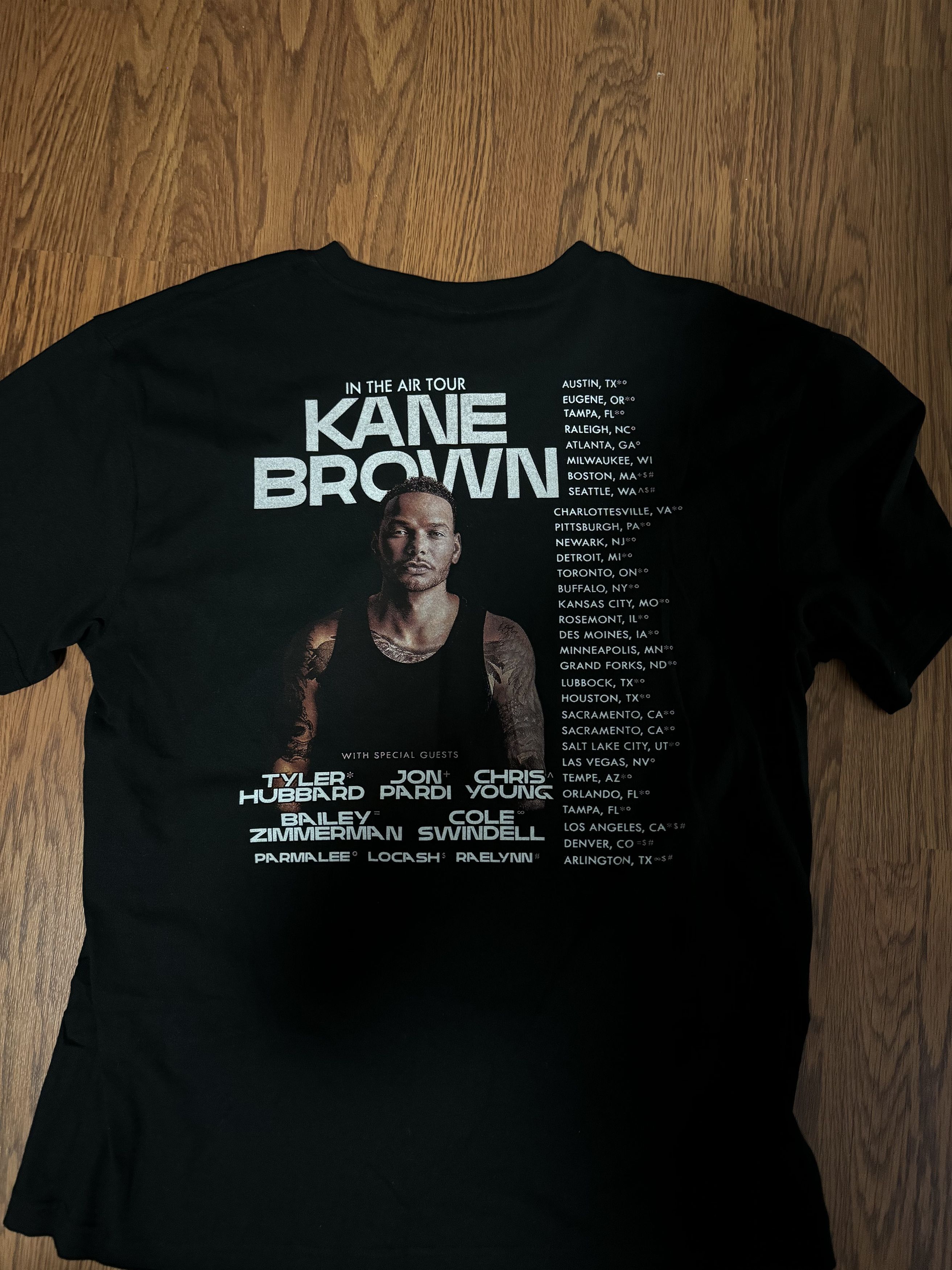 Vintage Kane Brown Tour Shirt Size US XL / EU 56 / 4 - 2 Thumbnail