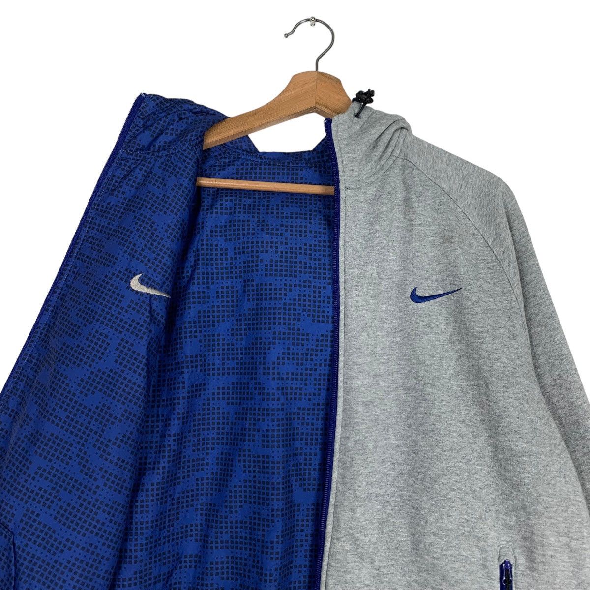 Nike NIKE Reversible Zipper Hoodies Sweatshirt #0597-C28 Size US XXL / EU 58 / 5 - 8 Thumbnail