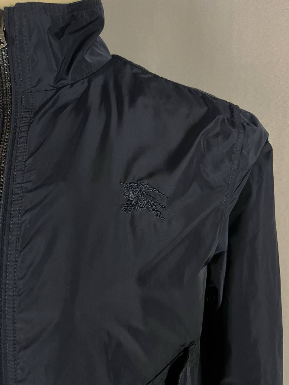 Burberry Burberry Brit Nylon Jacket Navy Nova Check Size US M / EU 48-50 / 2 - 4 Thumbnail