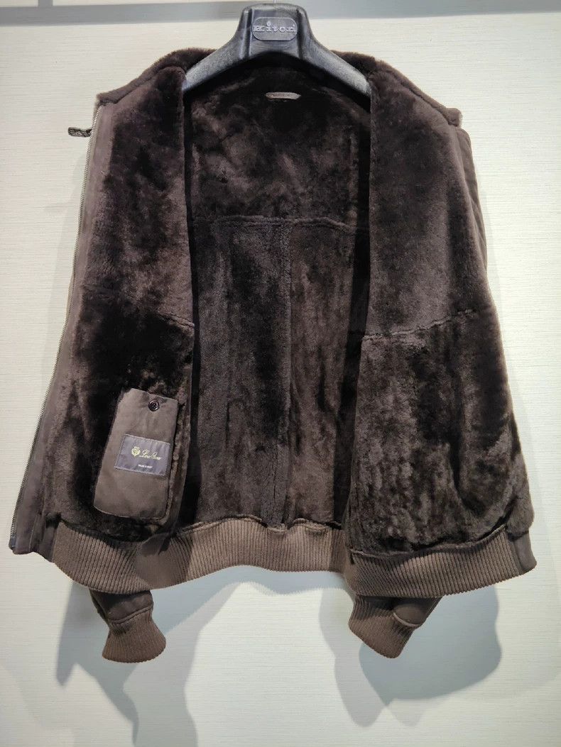 Loro Piana LORO PIANA Lamb fur and crocodile skin jacket Size US M / EU 48-50 / 2 - 2 Thumbnail