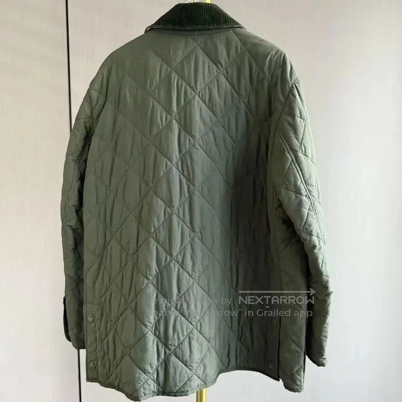 Burberry Burberry Quilted Cotton Jacket in Military Green. Size XL / US 12-14 / IT 48-50 - 2 Thumbnail