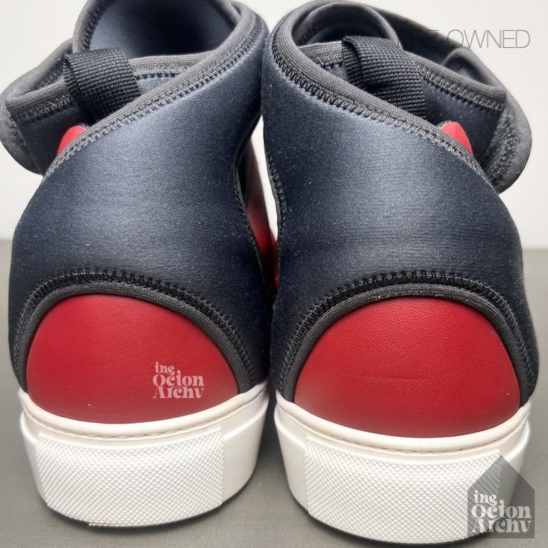 Balenciaga Balenciaga Neoprene High Top Sneaker 391216 Black/Red Size US 9 / EU 42 - 7 Thumbnail