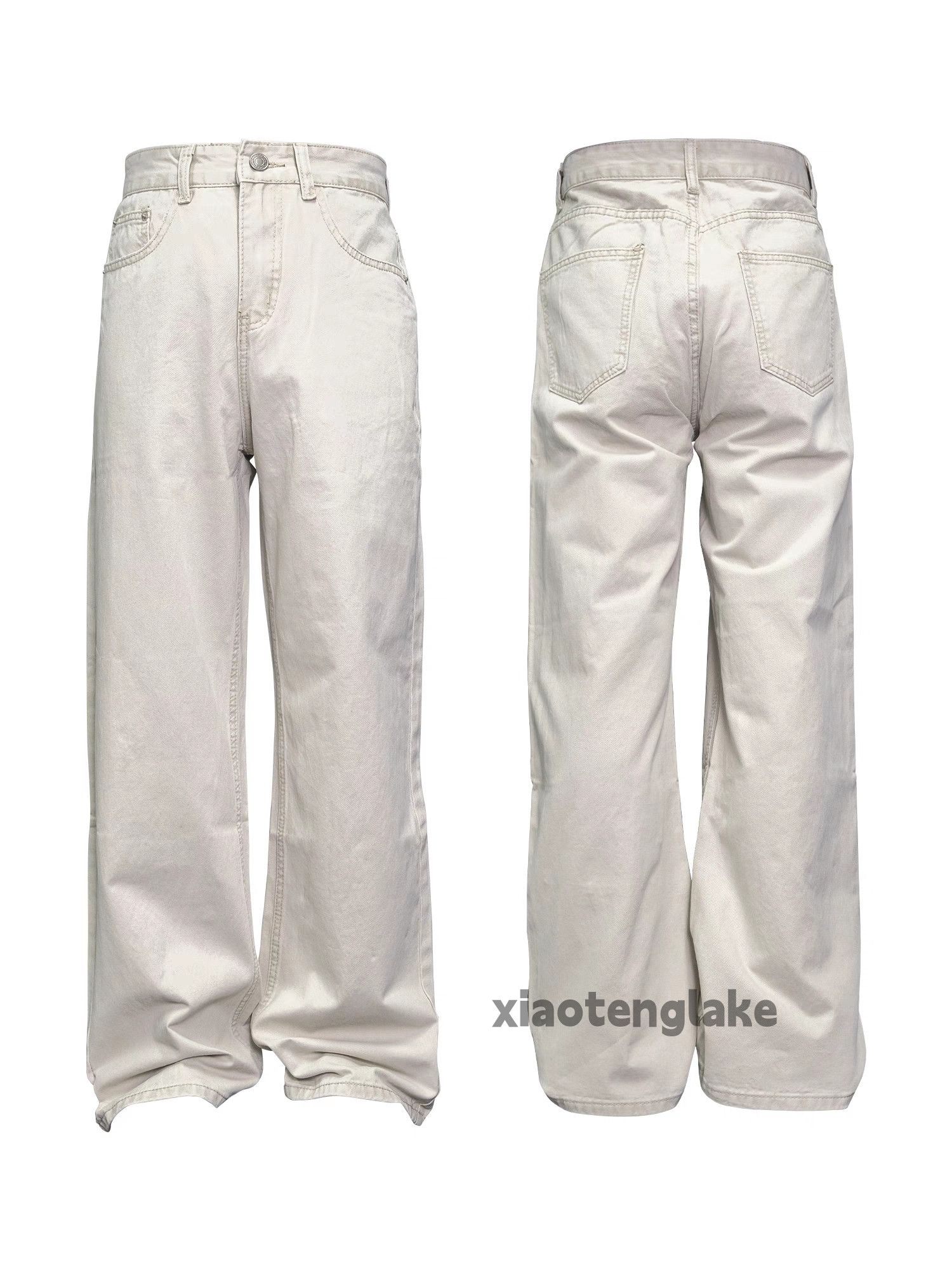 Jean Utility punk yuppie loose baggy hiphop flared jeans Size US 34 / EU 50 - 2 Thumbnail