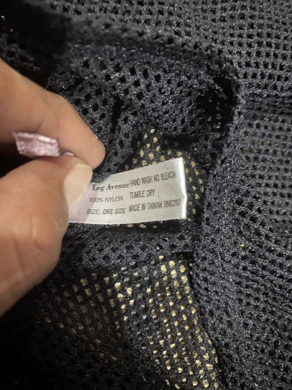 If Six Was Nine Leg avenue net crop shirt Size XS / US 0-2 / IT 36-38 - 4 Thumbnail