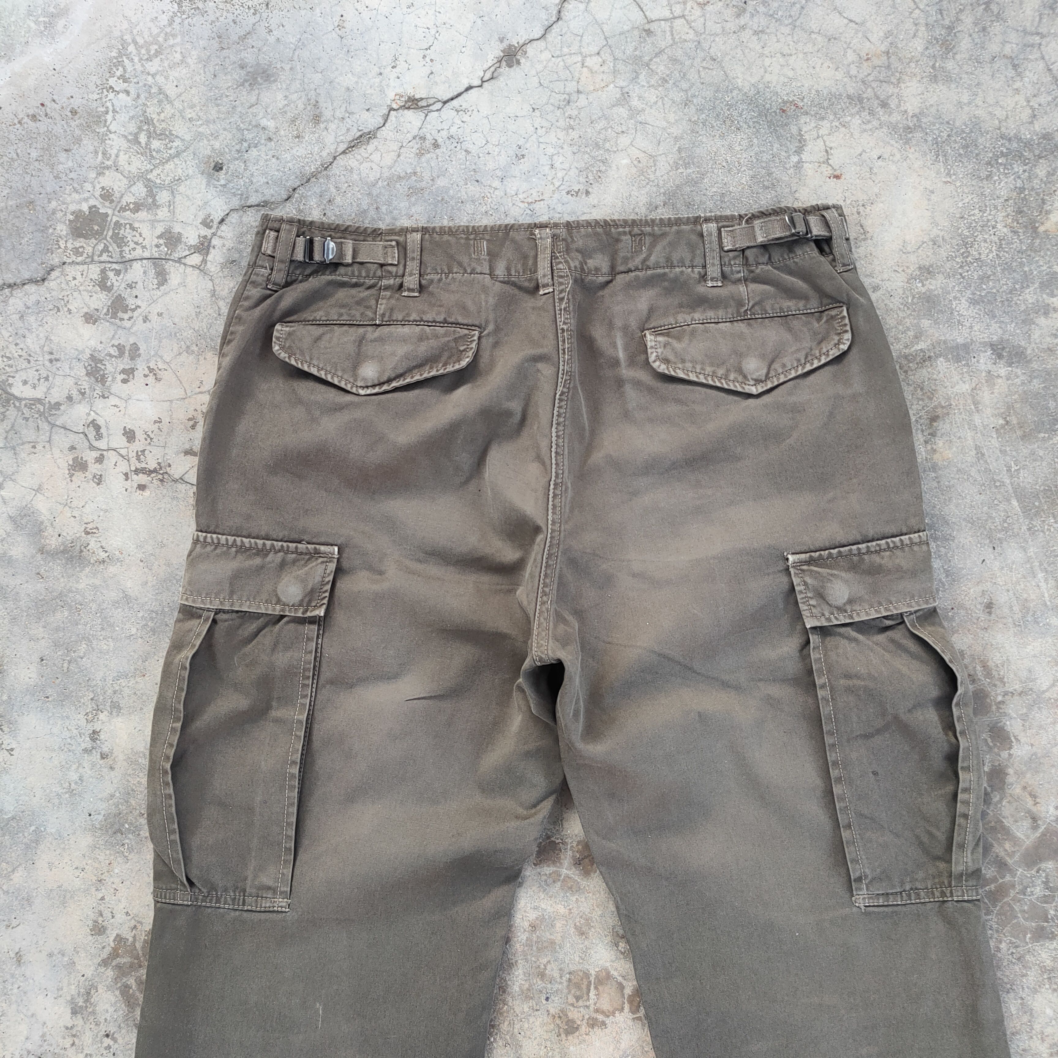 Journal Standard VINTAGE JOURNAL FADED BROWN CARGO PANTS Size US 32 / EU 48 - 9 Thumbnail
