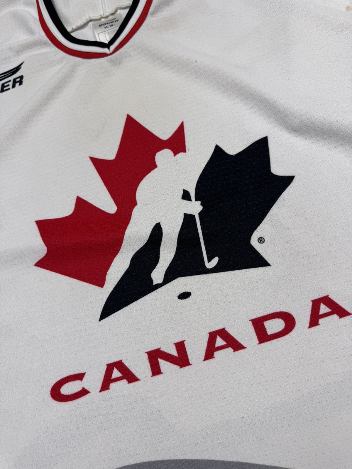 Other Vintage Canada Bauer Hockey Jersey Big Logo Red/White Size M Size US XXL / EU 58 / 5 - 6 Thumbnail