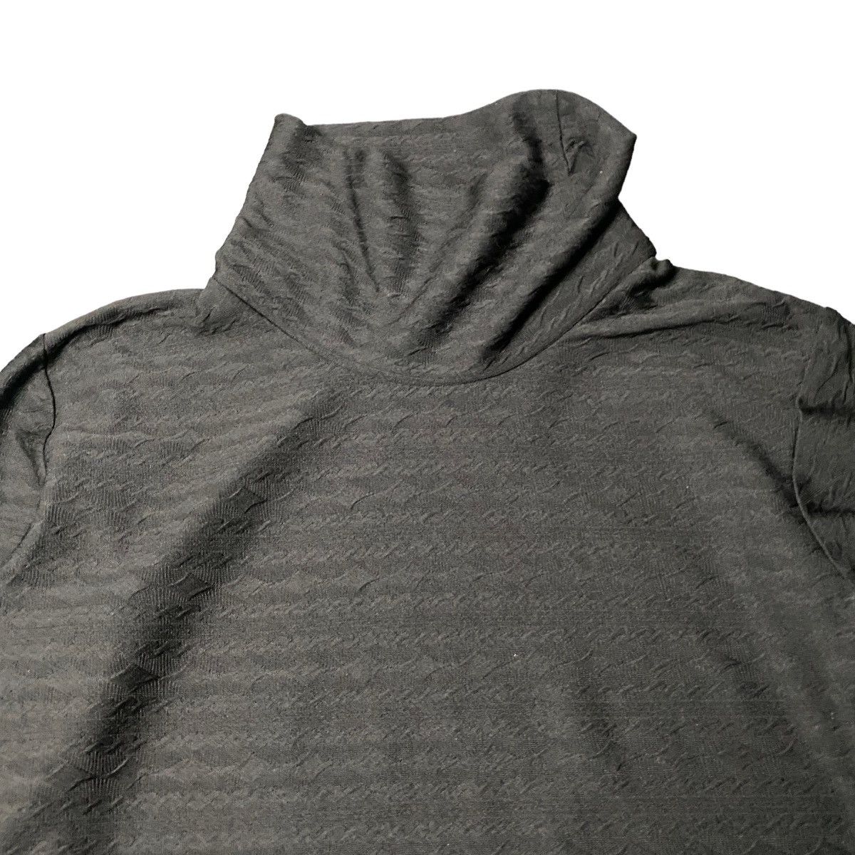 If Six Was Nine × Japanese Brand × Le Grande Bleu (L.G.B.) 2000's Semantic Design Gothic Turtleneck Longsleeve Size US M / EU 48-50 / 2 - 4 Thumbnail