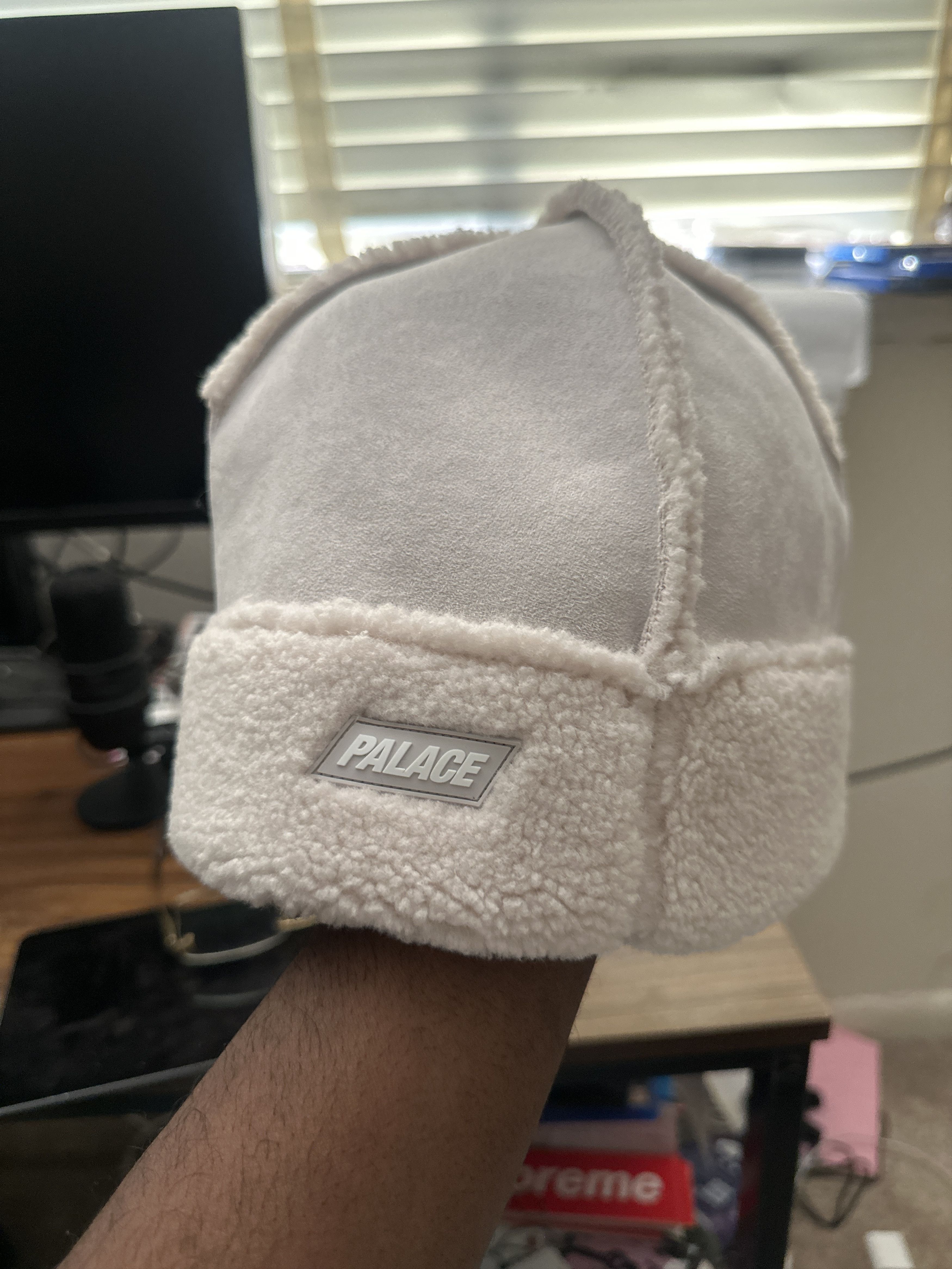 Palace Palace shearling beanie Size ONE SIZE - 3 Thumbnail